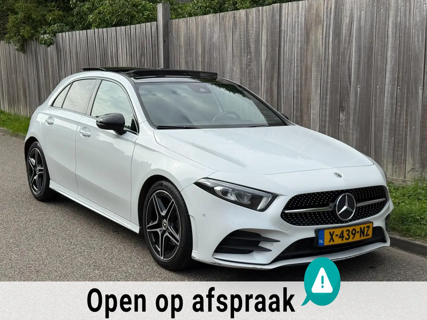 Mercedes-Benz A 180 d AMG-Line PANO|SCHADE|BTW|RIJDBAAR Wit - 2