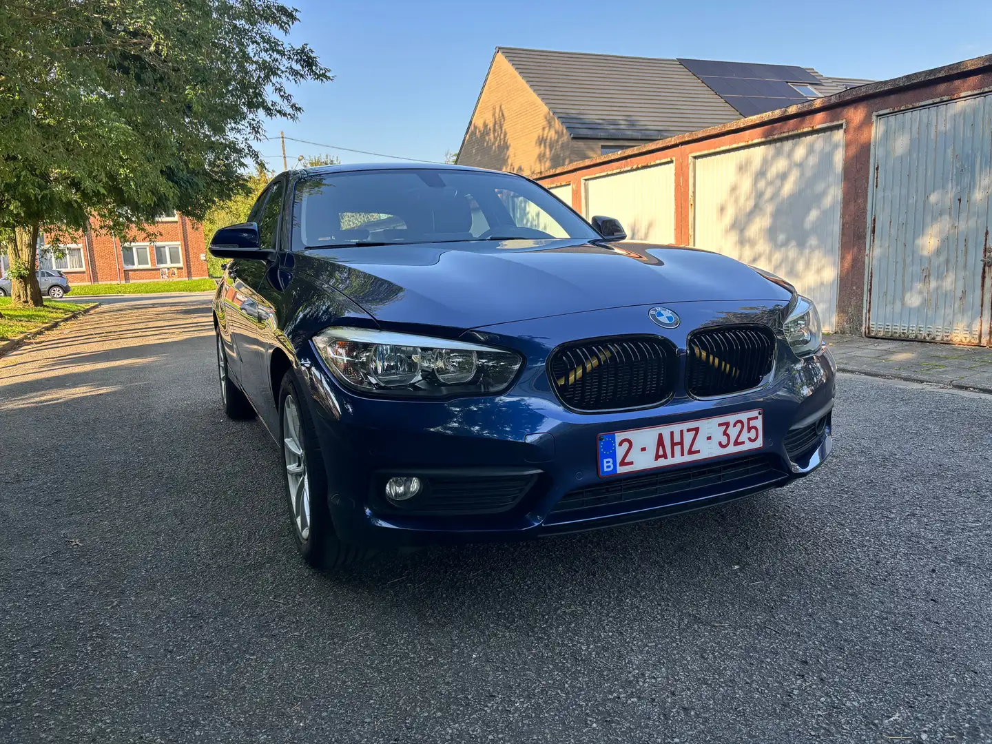 BMW 116 116 d AdBlue (EU6c) Bleu - 1