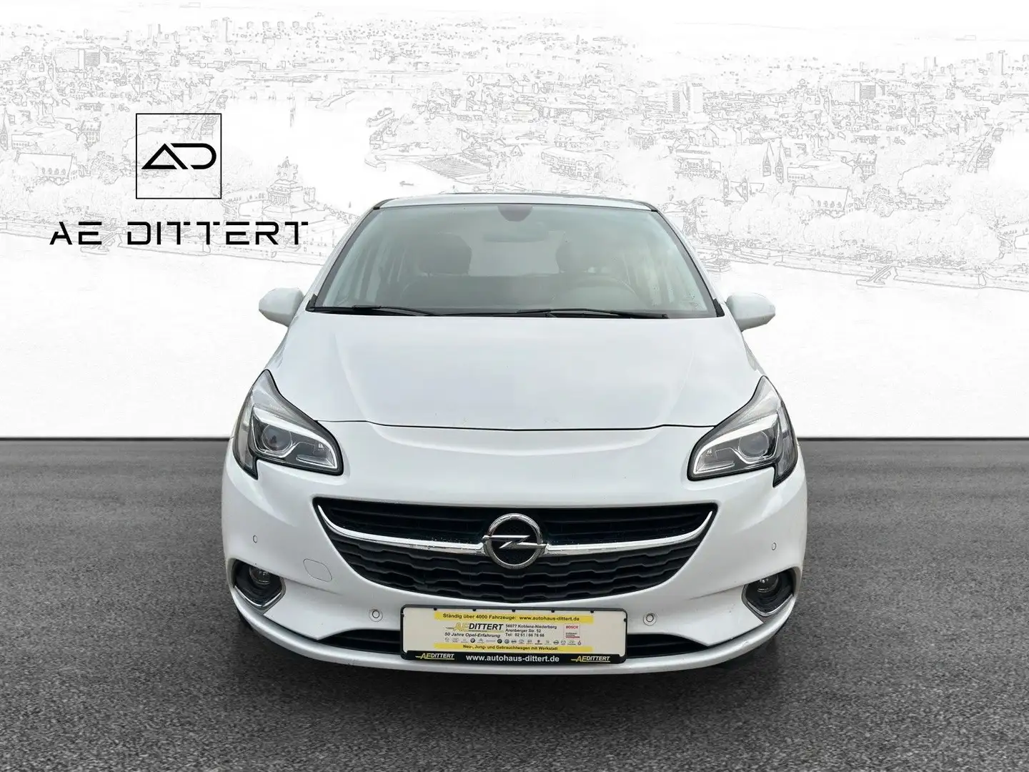 Opel Corsa E Innovation +TEMPO+PP+AUTOMATIK+ Blanc - 2