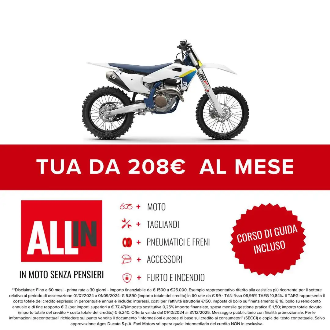 Husqvarna FC 250 FC 250 MY 2025 Білий - 2