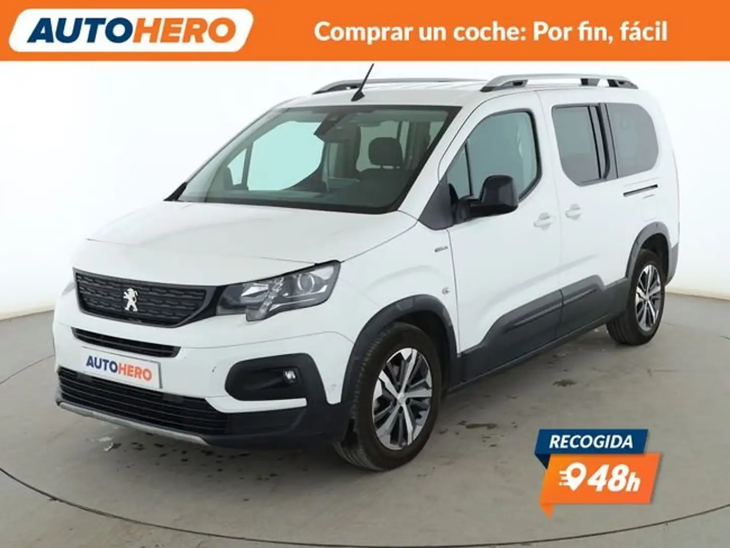 Peugeot Rifter 1.5 Blue-HDi GT Line Long Blanco - 1