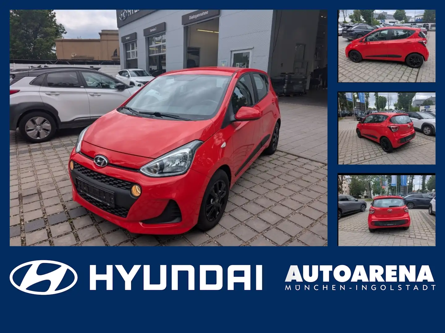 Hyundai i10 1.0 Trend Matrix Facelift SHZ Rouge - 1