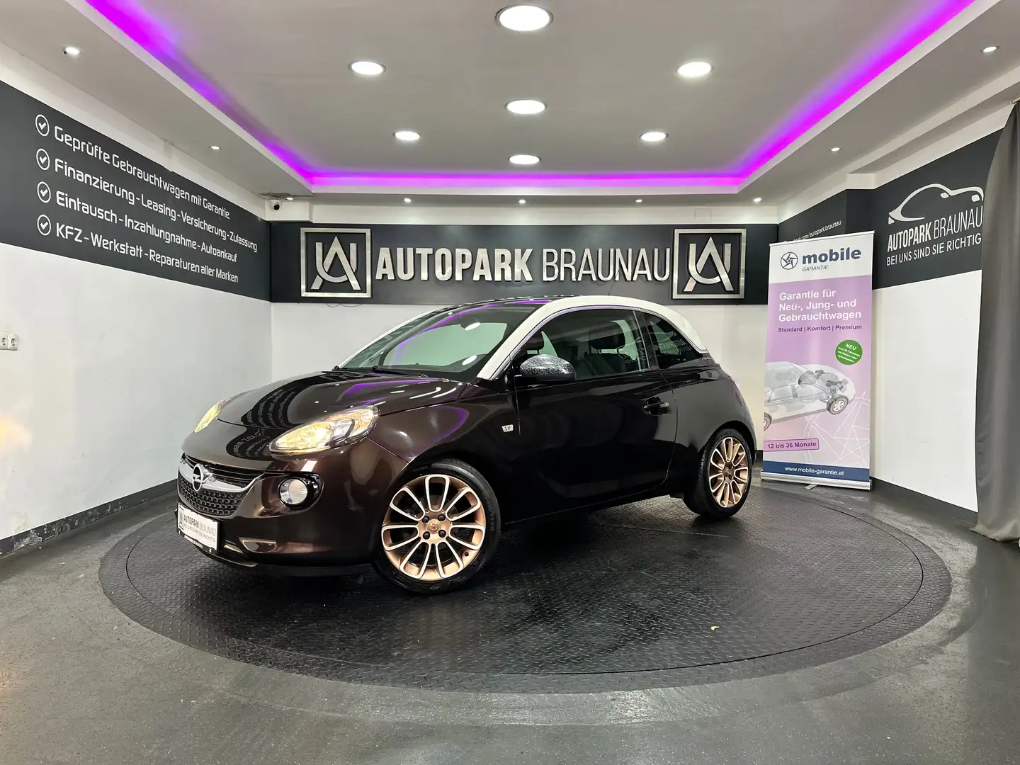 Opel Adam Glam ecoFlex * PANO*TEMPO*KLIMA* Braun - 1