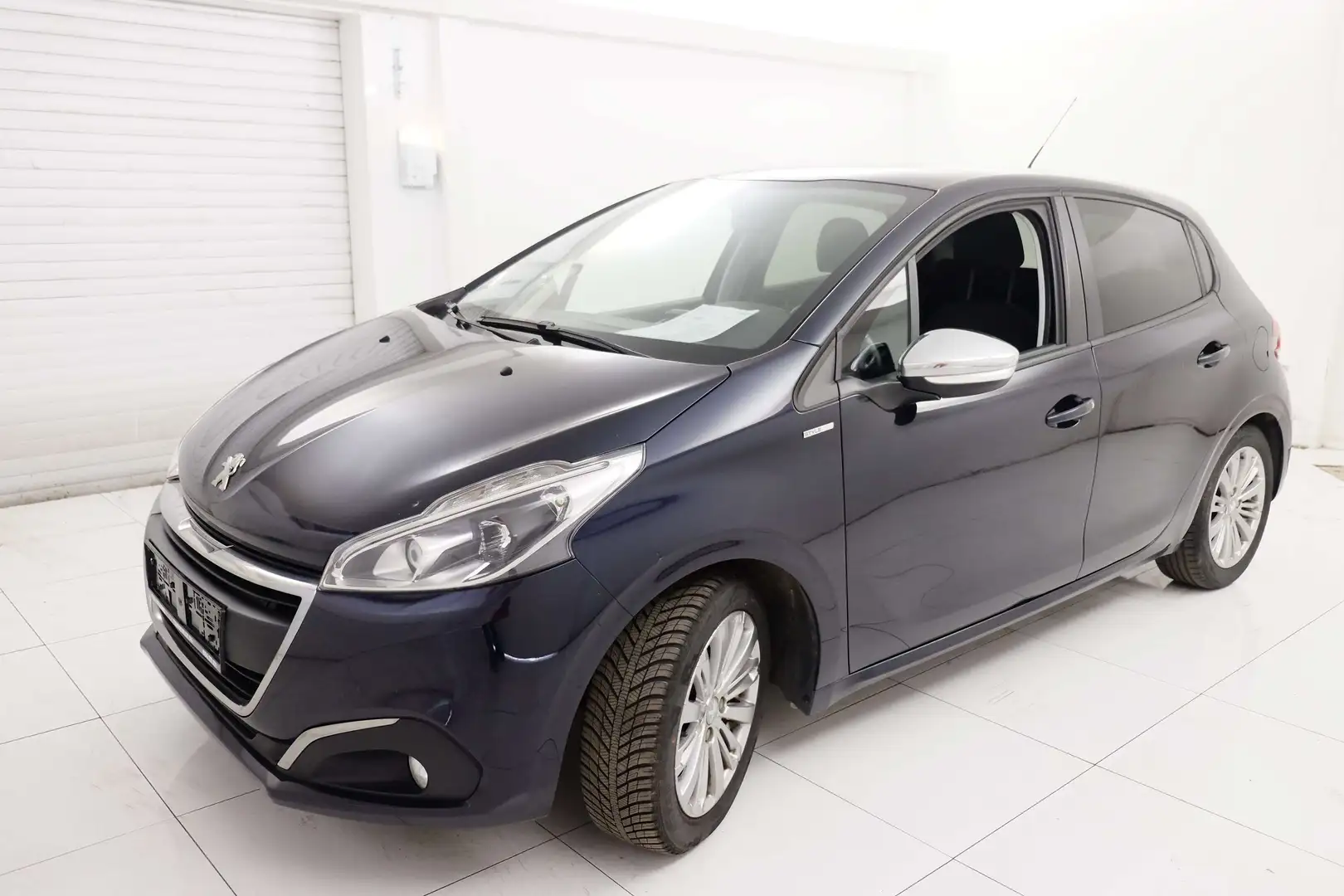 Peugeot 208 1.2i # GPS, AIRCO, CRUISE, TEL, CAPTEURS... Bleu - 2