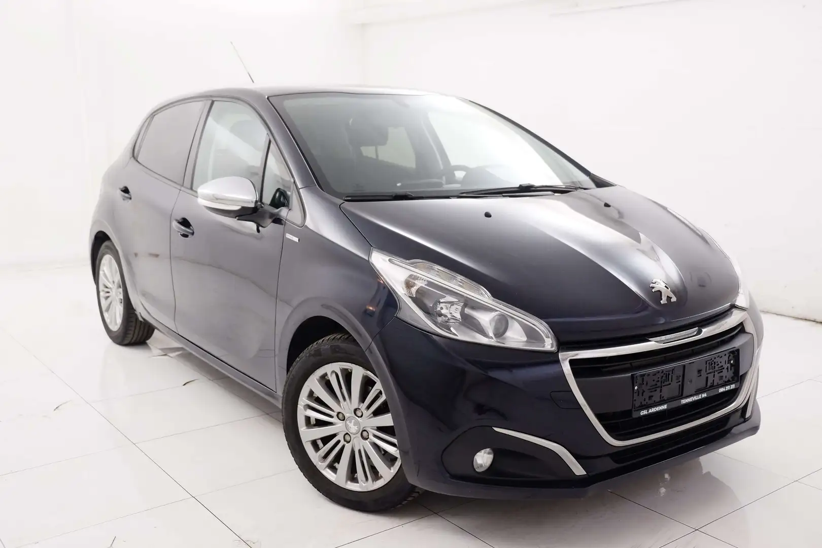 Peugeot 208 1.2i # GPS, AIRCO, CRUISE, TEL, CAPTEURS... Bleu - 1