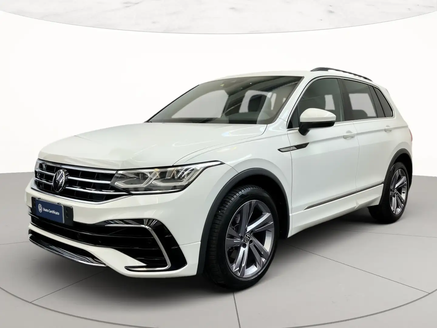 Volkswagen Tiguan 1.5 tsi r-line 150cv dsg Blanc - 1