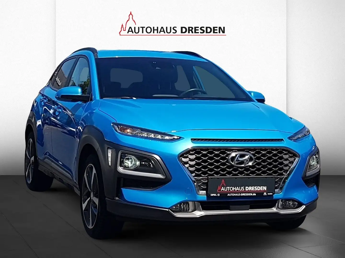 Hyundai KONA 1.0 T-GDI Style *LED*DAB*NAVI*SHZ*PDC*KAM* Blau - 2