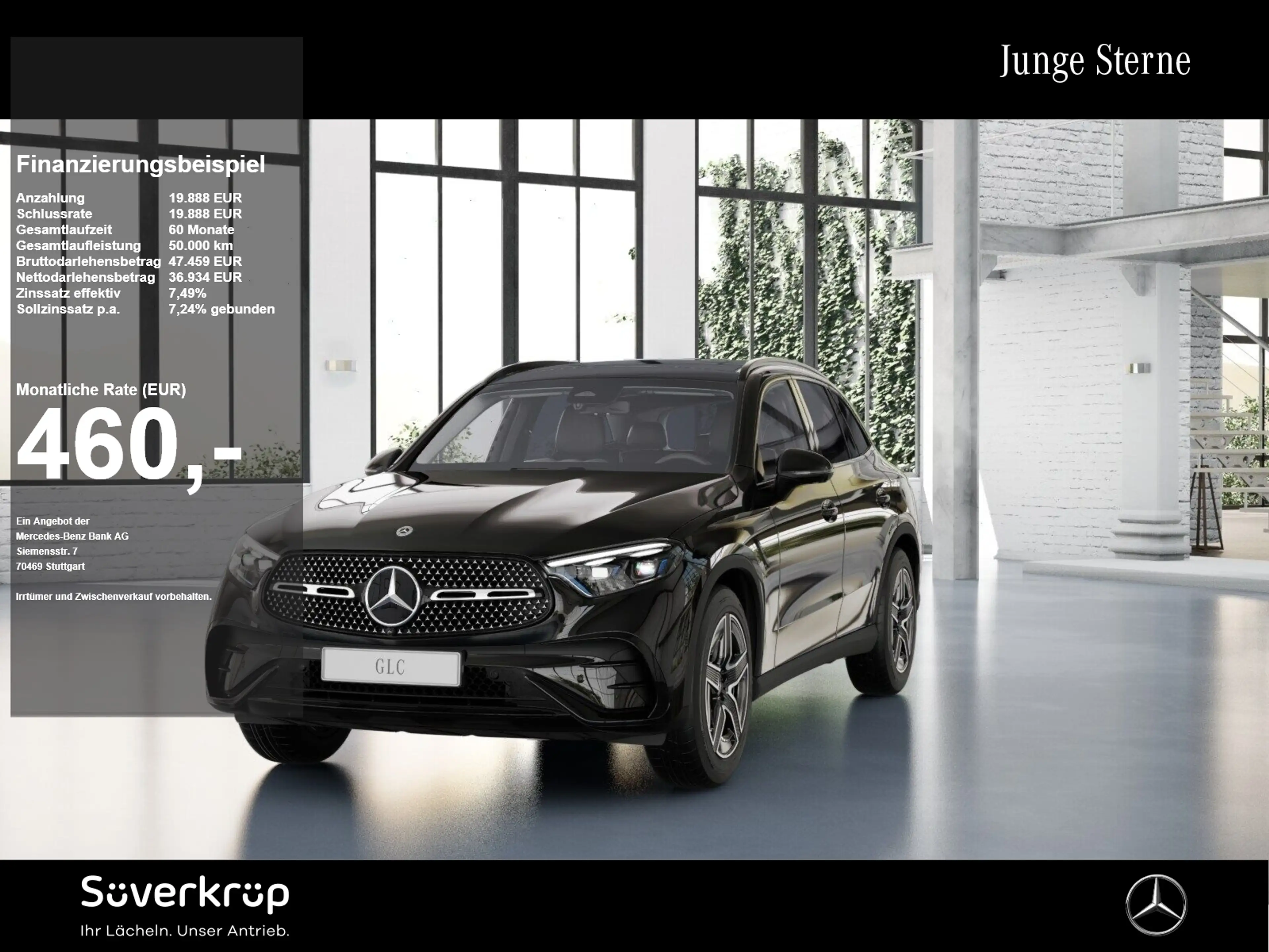 Mercedes-Benz GLC 220 d 4M | AMG BURM NIGHT MEMO 360 AHK DISTR