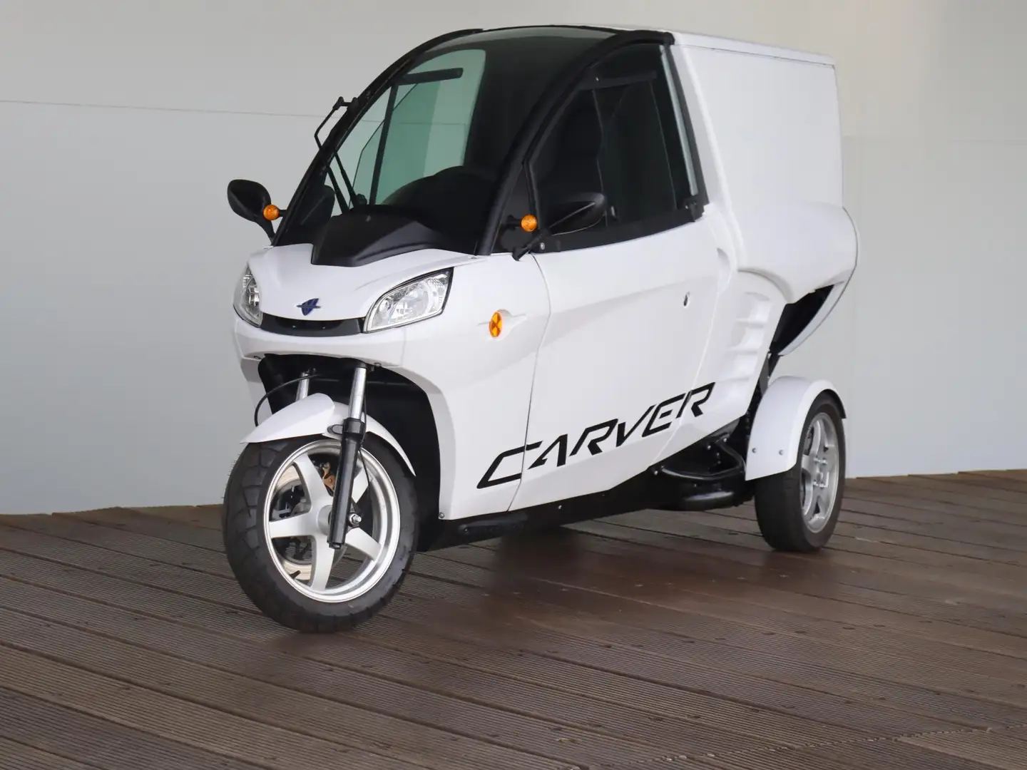 Carver Cargo R+ 7.1 kWh | 100% elektrisch| 45 km/u | Bluetooth Weiß - 1