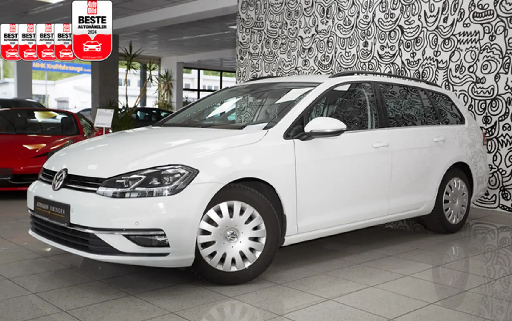 Volkswagen Golf Variant VII HIGHLINE*DSG*VIRTUAL*ACC*MASSAG Blanc - 1