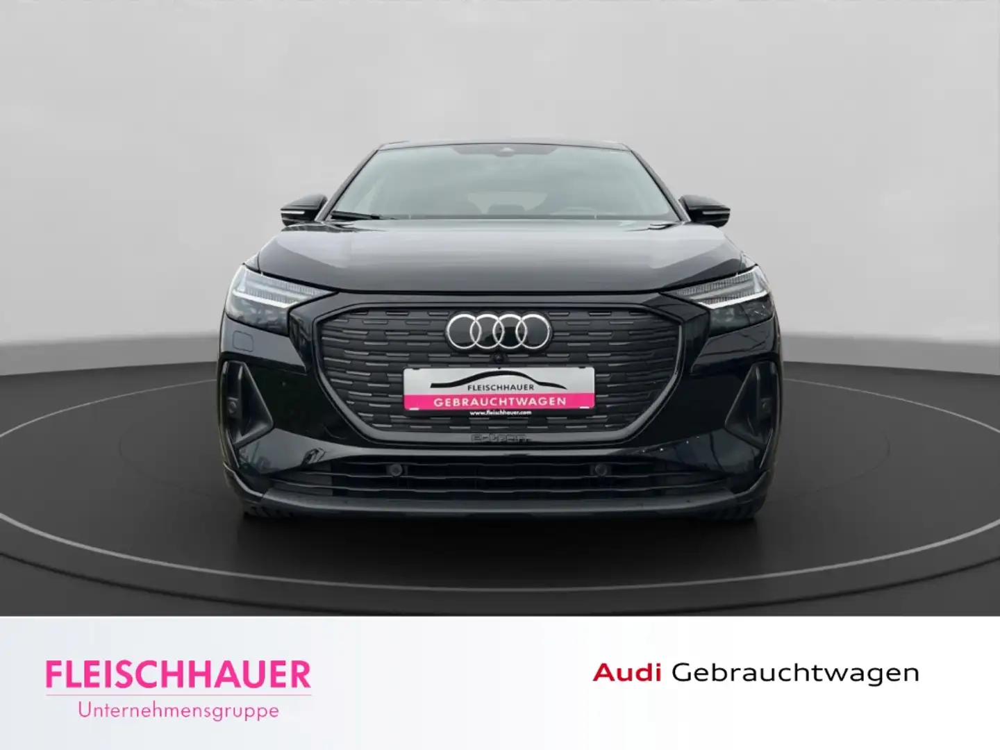Audi Q4 e-tron sportback 40+AHK+PANORAMAD+SHZ+KLIMAAUT Schwarz - 2