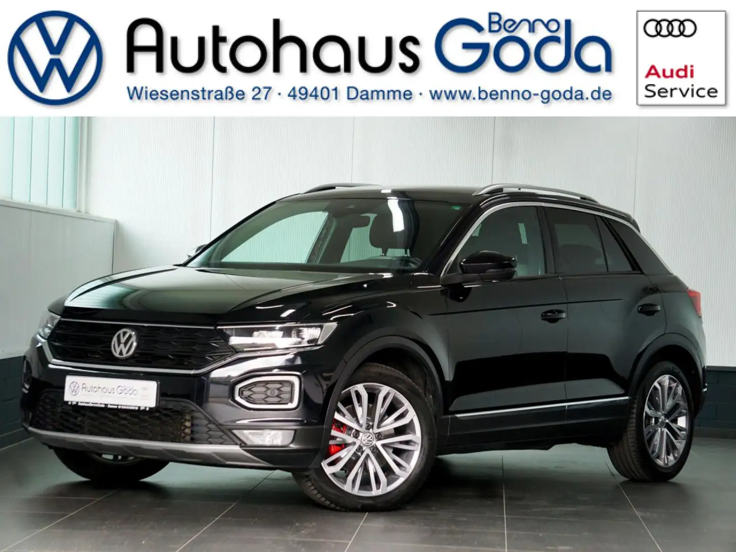 Volkswagen T-Roc Sport 2.0 TSI 4Motion DSG Navi LED Klima Noir - 1