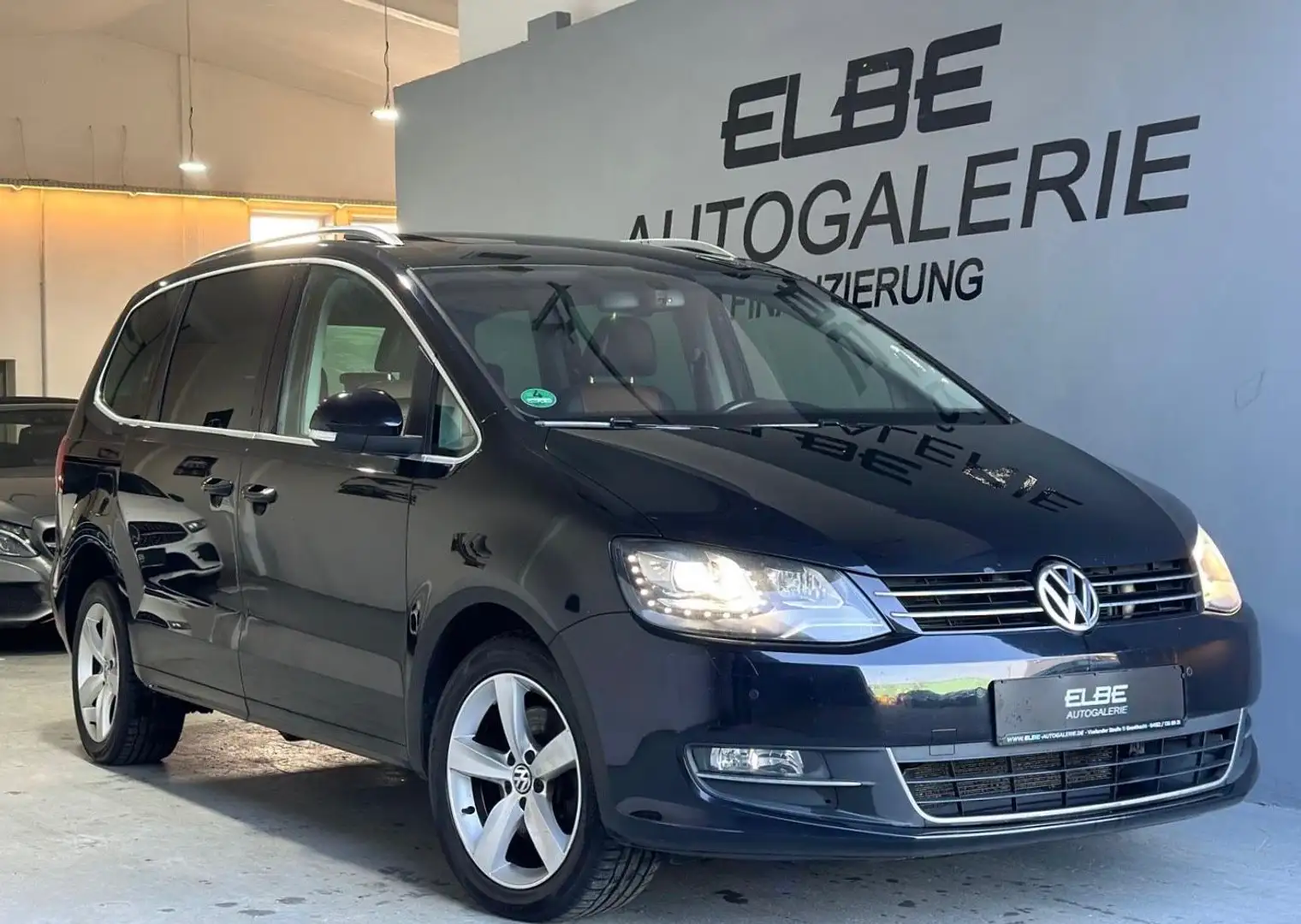 Volkswagen Sharan 2.0 TDI DSG Highline BMT 6-Sitzer Voll Noir - 1