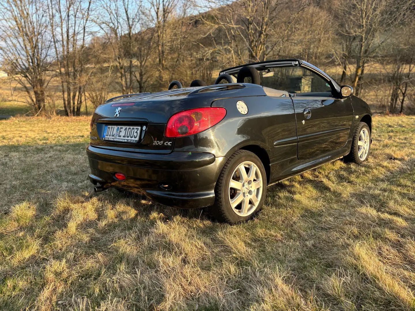 Peugeot 206 206 CC CC 110 Sport Schwarz - 2