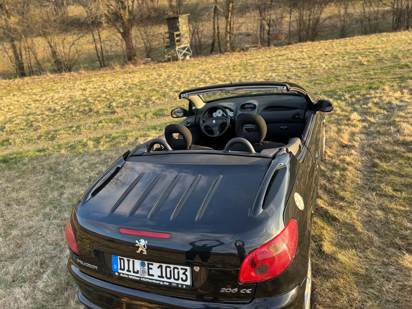 Peugeot 206 206 CC CC 110 Sport Schwarz - 1