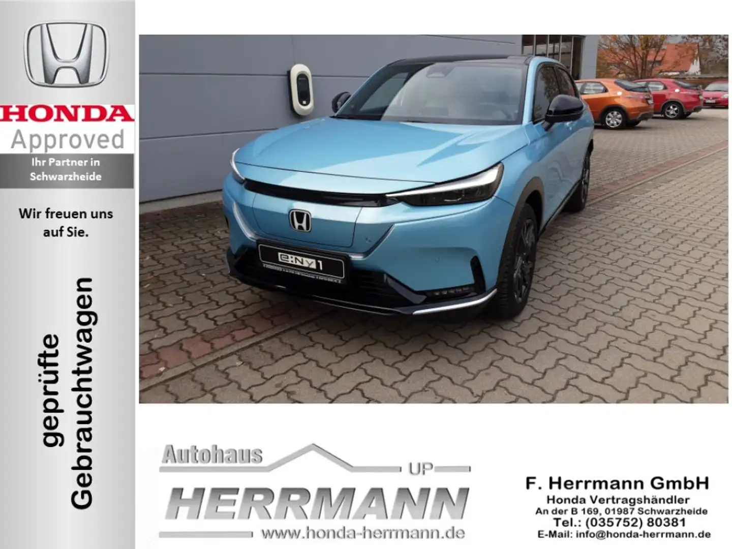 Honda e:Ny1 Advance-Paket, WR Blau - 1