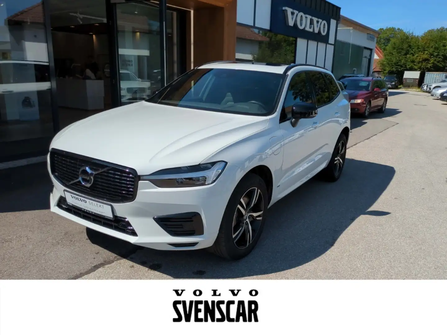 Volvo XC60 R Design Recharge Plug-In Hybrid AWD T6 Twin Engin Weiß - 1