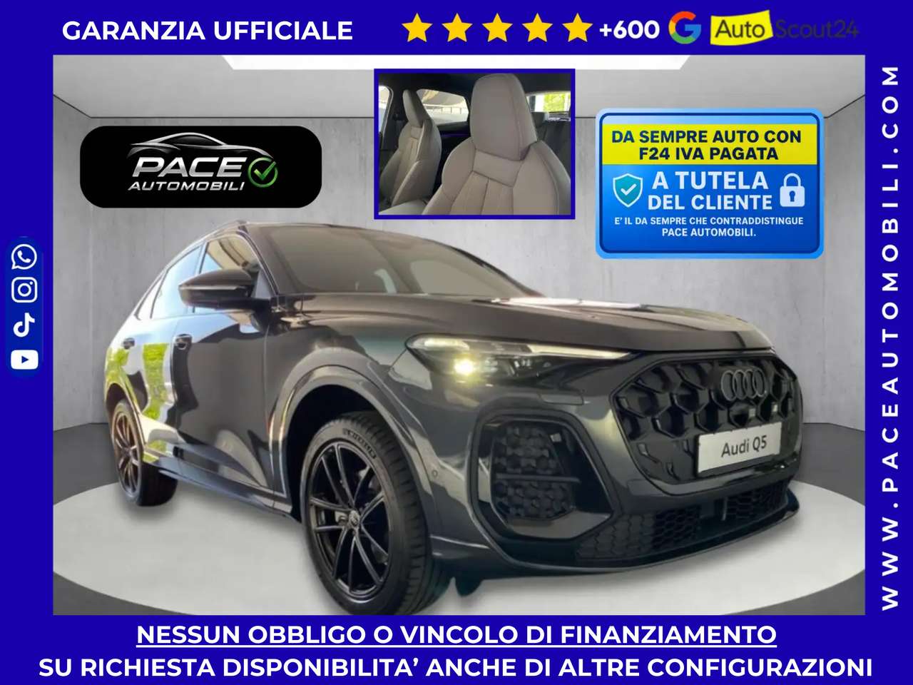 Audi Q5 TFSI 20"Q4 SPB BLACK SPORTBACK S-LINE SLINE S LINE