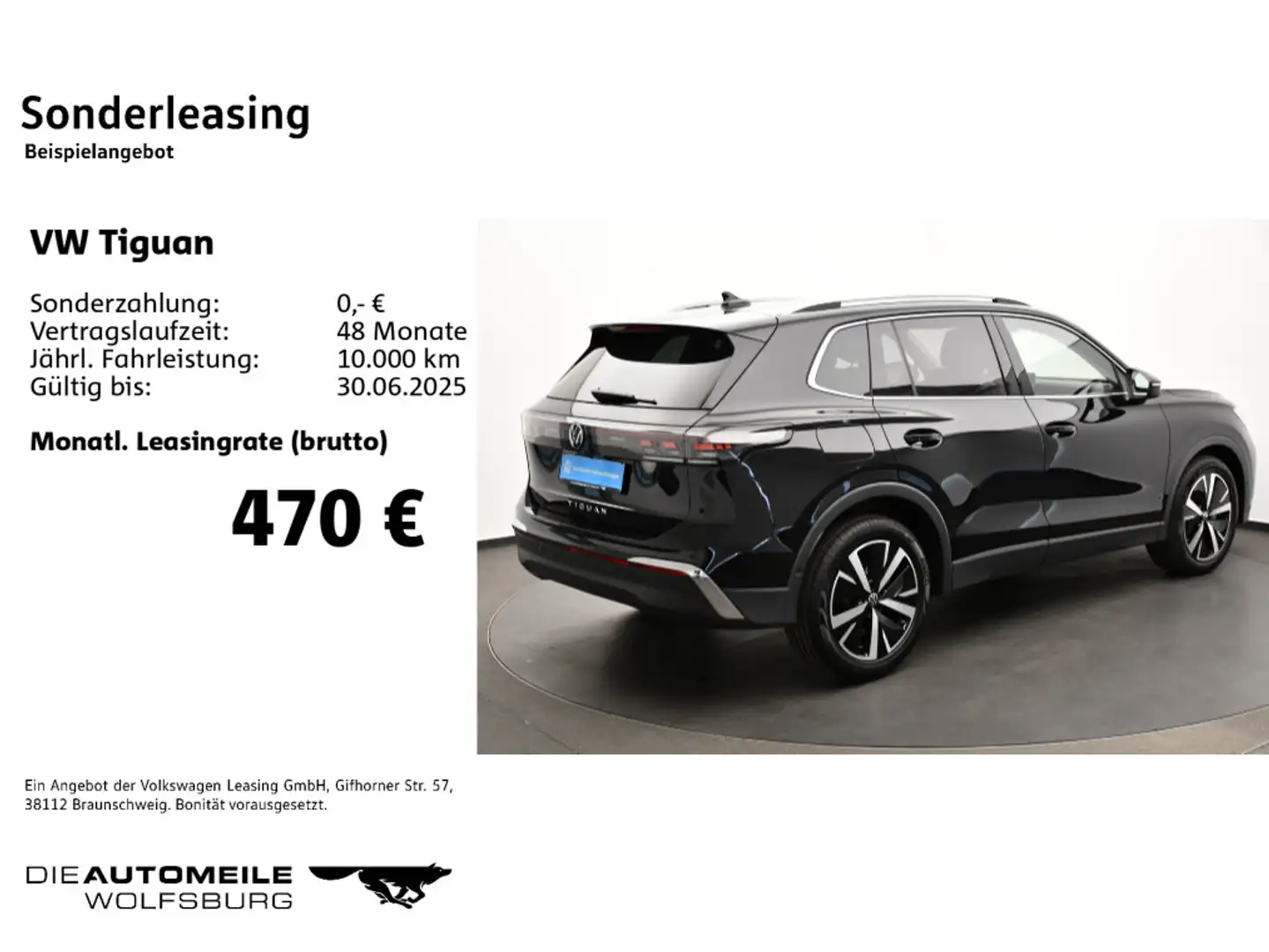 Volkswagen Tiguan 2.0 TDI DSG Elegance neues Modell HeadUp/ Schwarz - 2