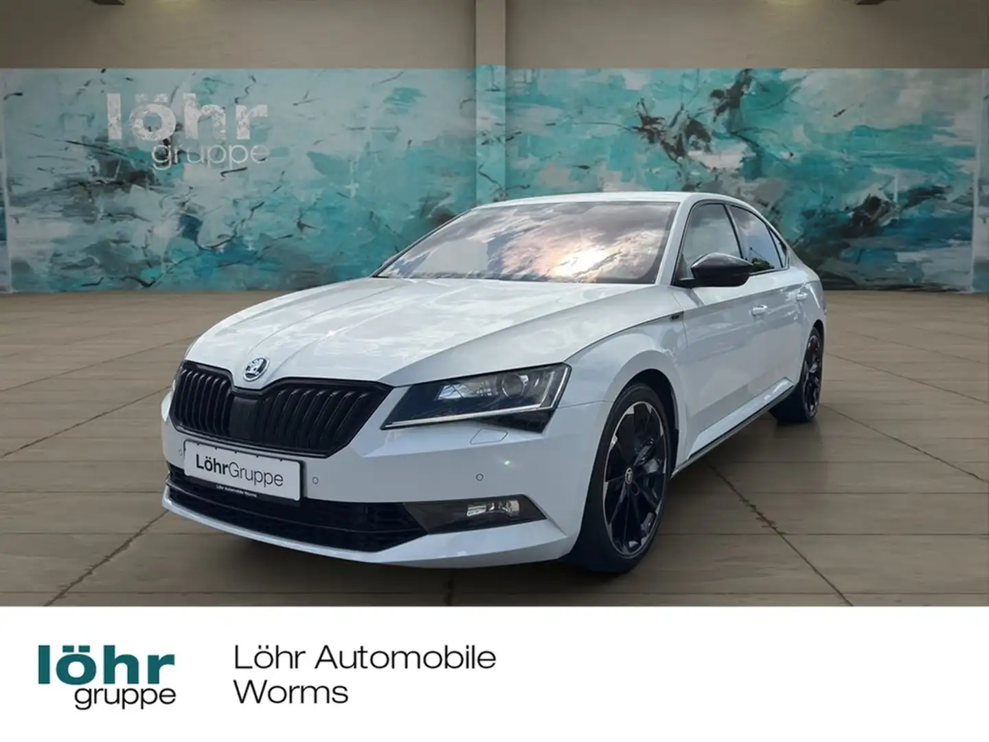 Skoda Superb Lim. 2.0 TSI Sportline 4x4 *CANTON*STANDHEIZUNG* Wit - 1
