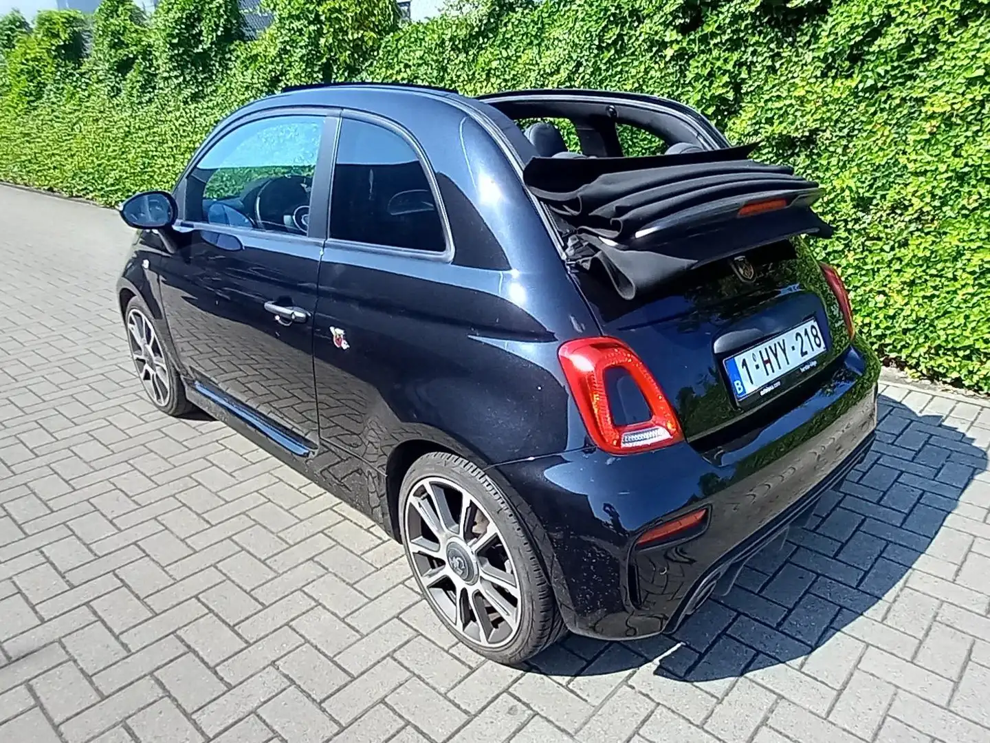 Abarth 500C Czarny - 2
