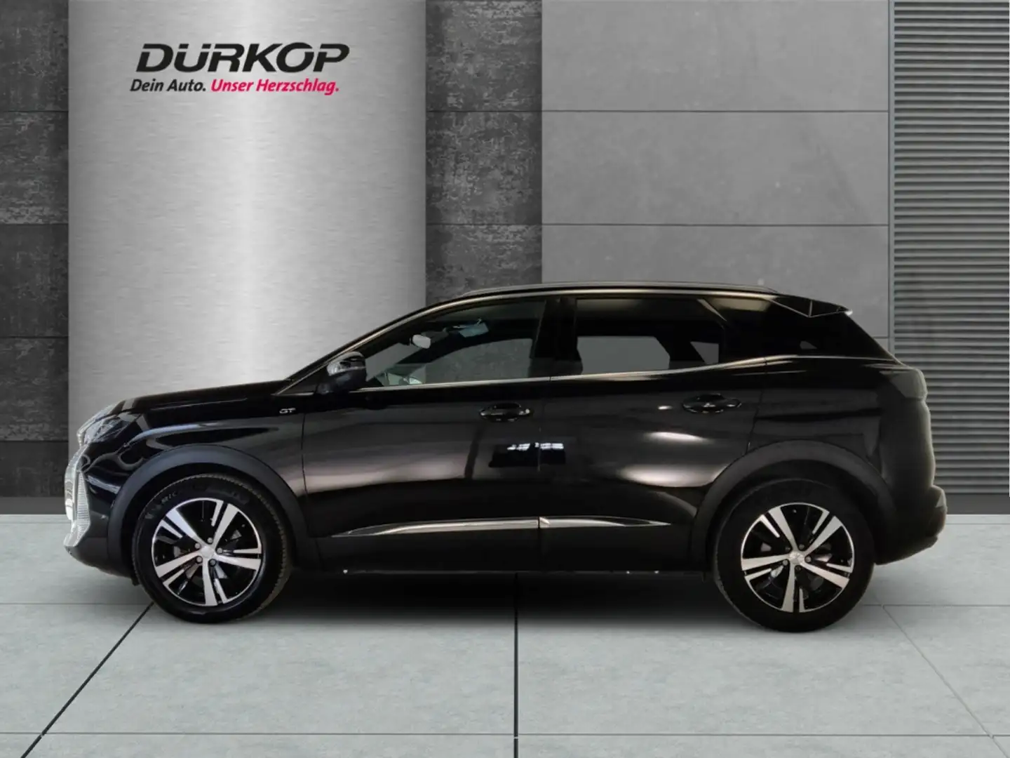 Peugeot 3008 1.2 PureTech GT Automatik Navi Rückfahrkamera Fekete - 2