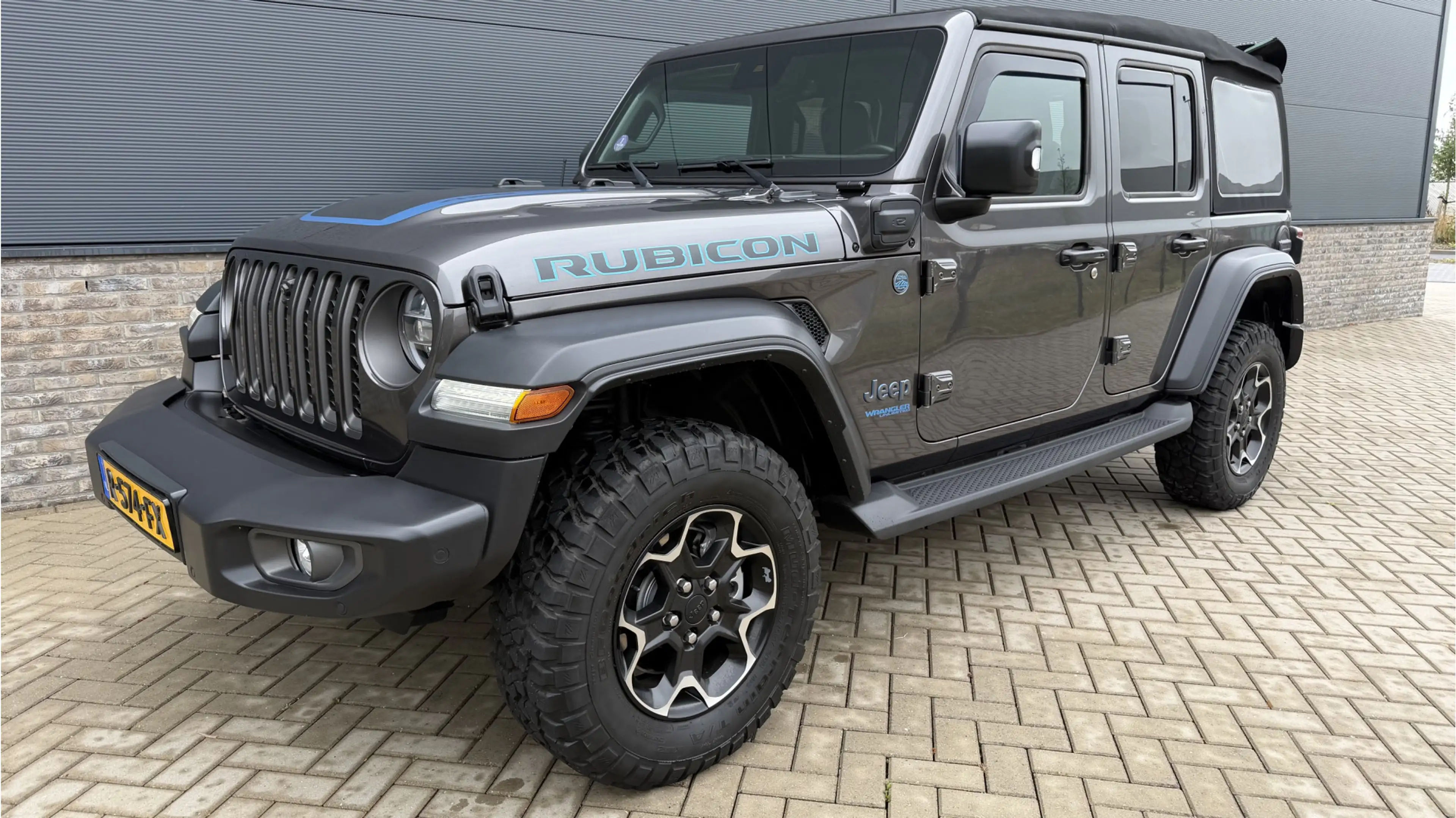 Jeep Wrangler Unlimited 4xe 380 Rubicon Hybride Cabriolet / zeer — photo 3
