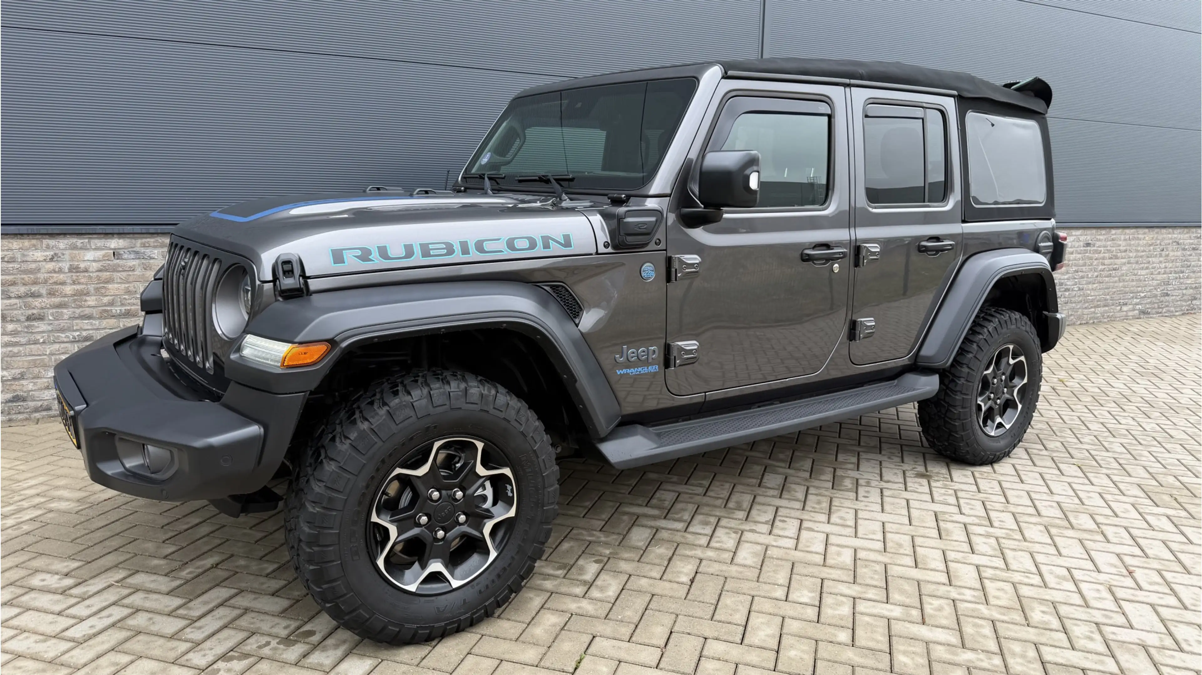 Jeep Wrangler Unlimited 4xe 380 Rubicon Hybride Cabriolet / zeer