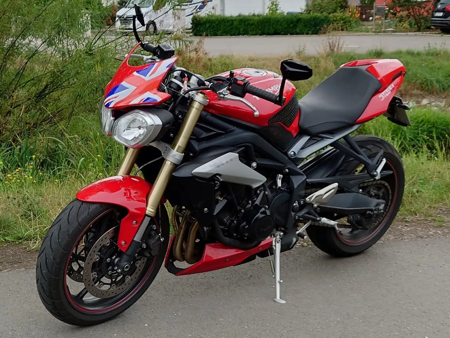 Triumph Street Triple 675 Kırmızı - 1