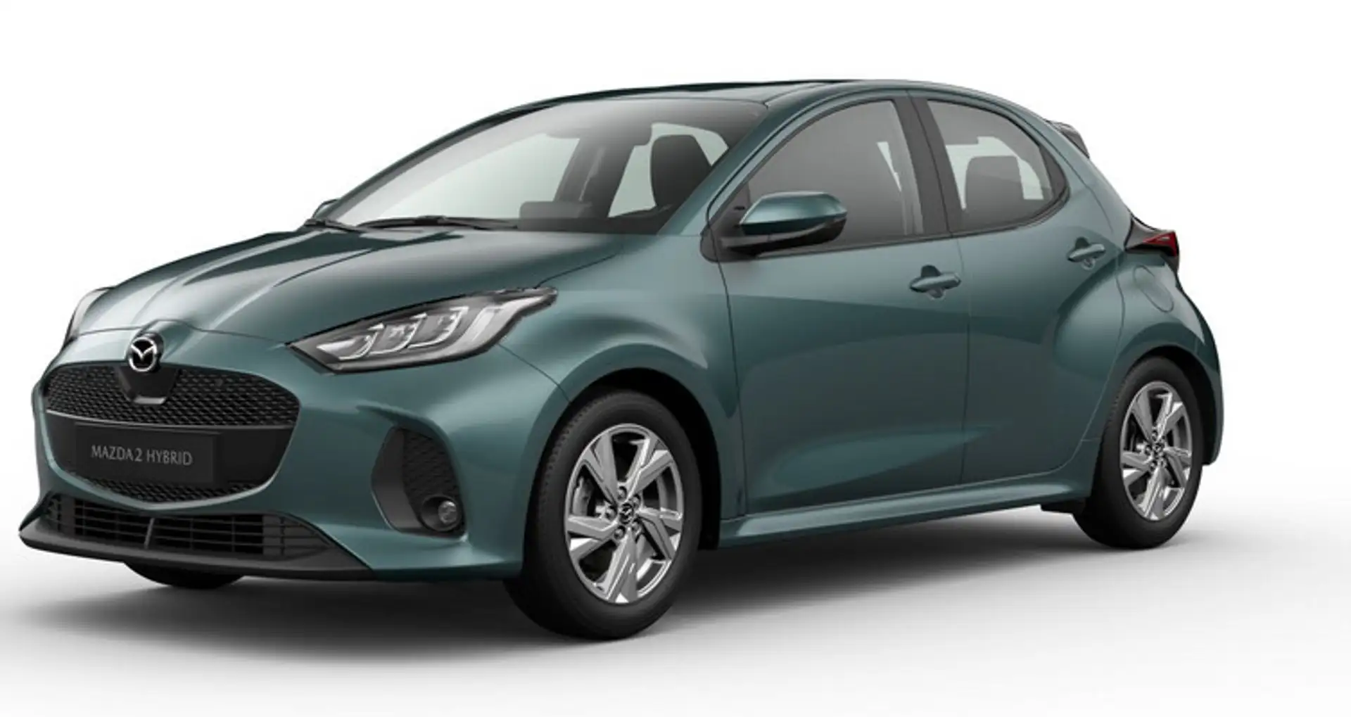Mazda 2 Mazda2 Hybrid Exclusive Line Aut. Grün - 1