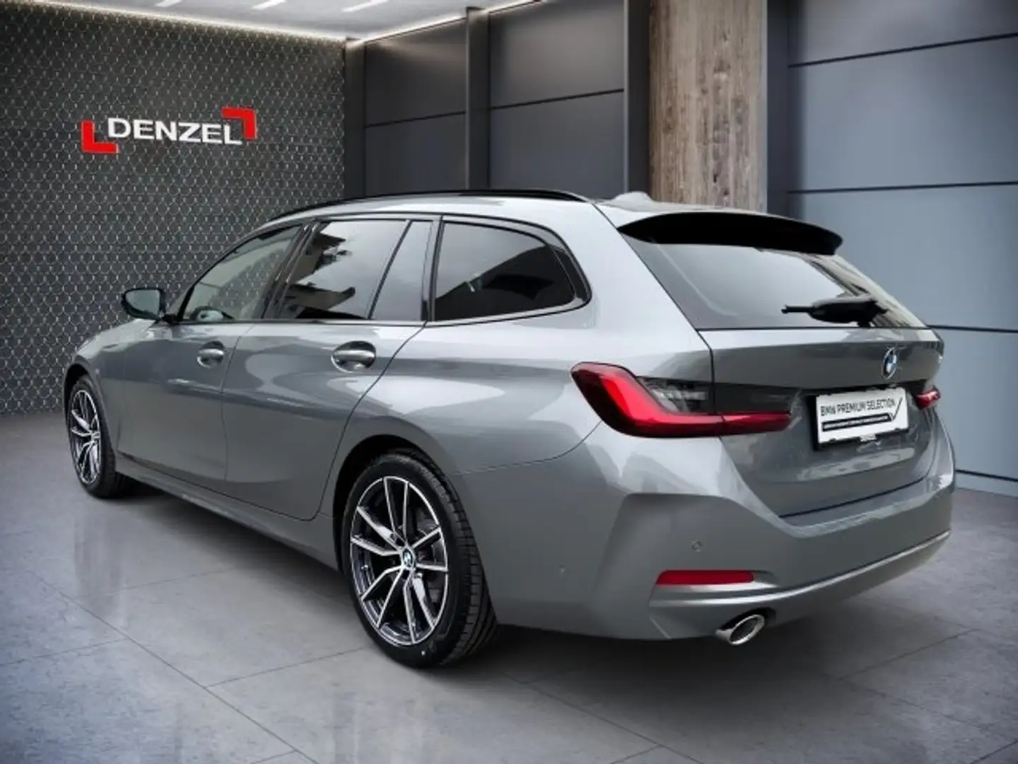 BMW 318 d Touring G21 B47 Gris - 2