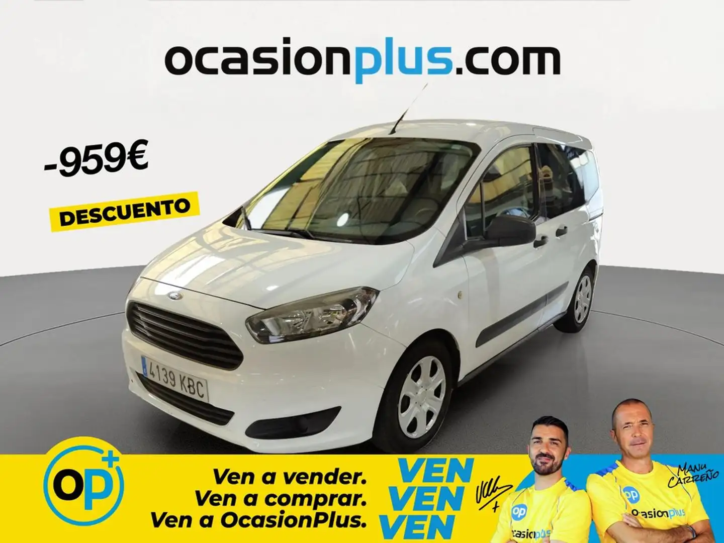 Ford Tourneo Courier 1.0 Ecoboost Ambiente Blanco - 1