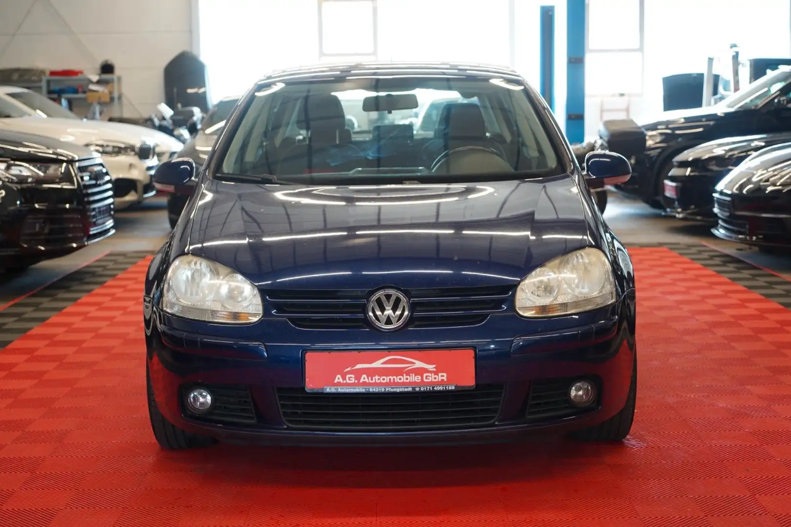 Volkswagen Golf 5 1.4 Lim. Goal Klimaaut*Sitzh*Tempomat*PDC Blau - 2