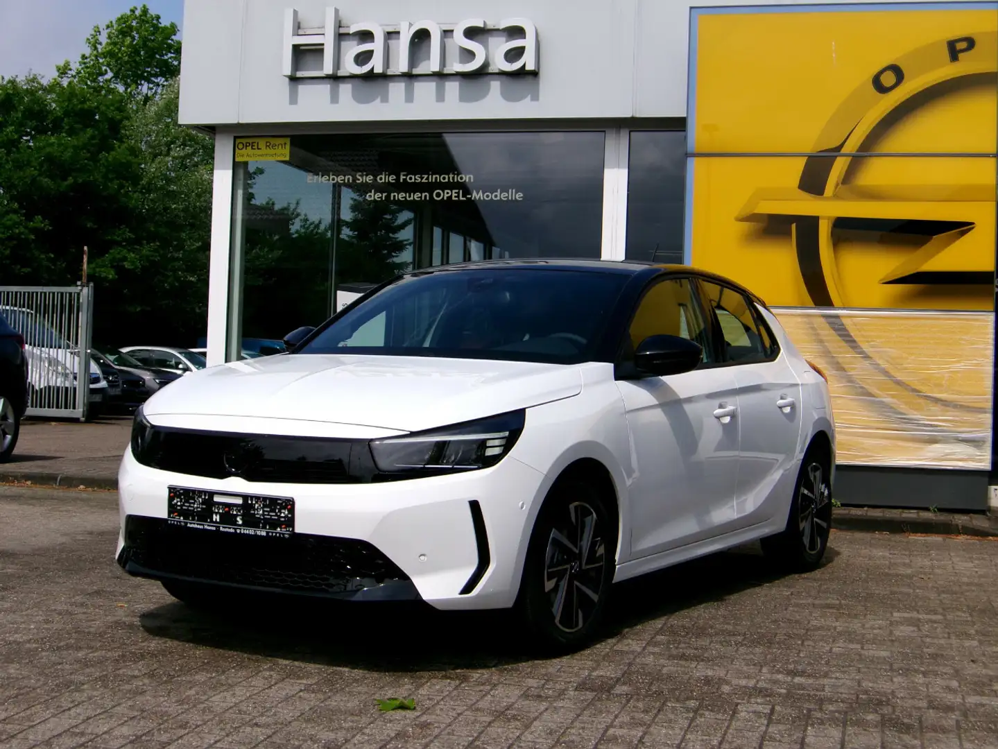 Opel Corsa GS Automatik Klima Kamera SHZ LHZ Wit - 1