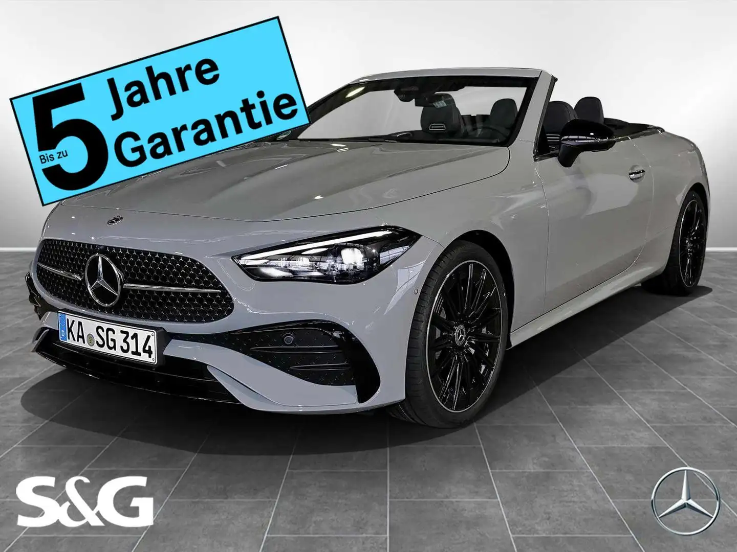Mercedes-Benz CLE 300 4M Cabrio AMG MBUX+360°+Dig-LED+Distroni Gri - 1