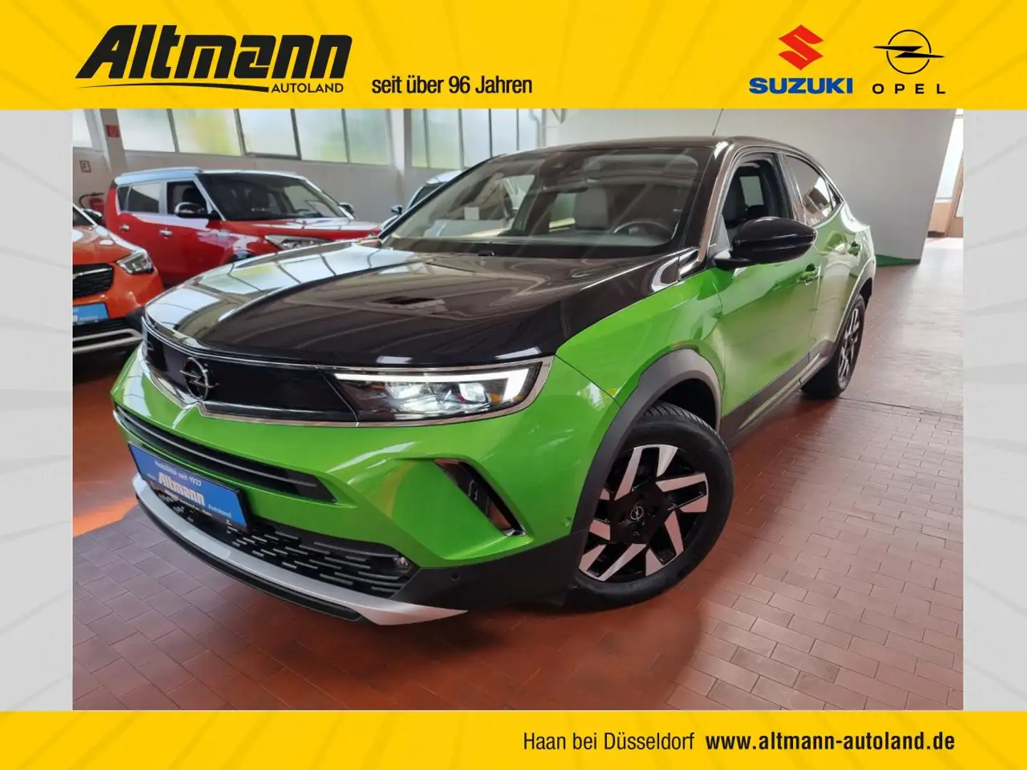 Opel Mokka Elegance Navi Park&go Matrix SHZ Solar Protect Grün - 1