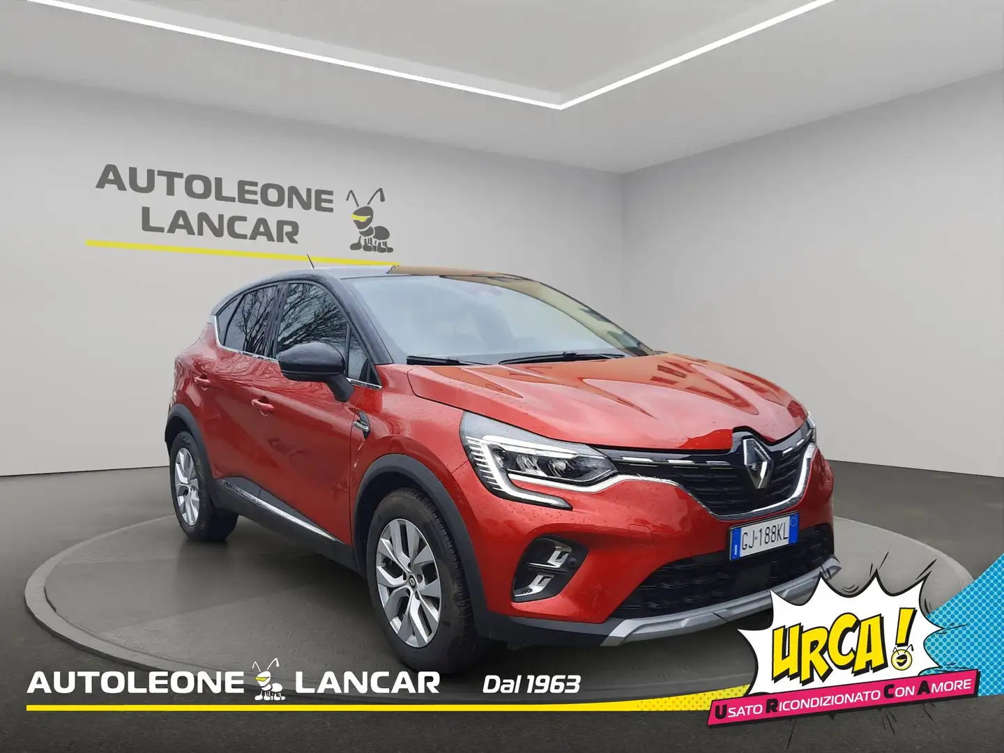 Renault Captur 1.0 tce Intens GPL 100cv E6 Rosso - 1