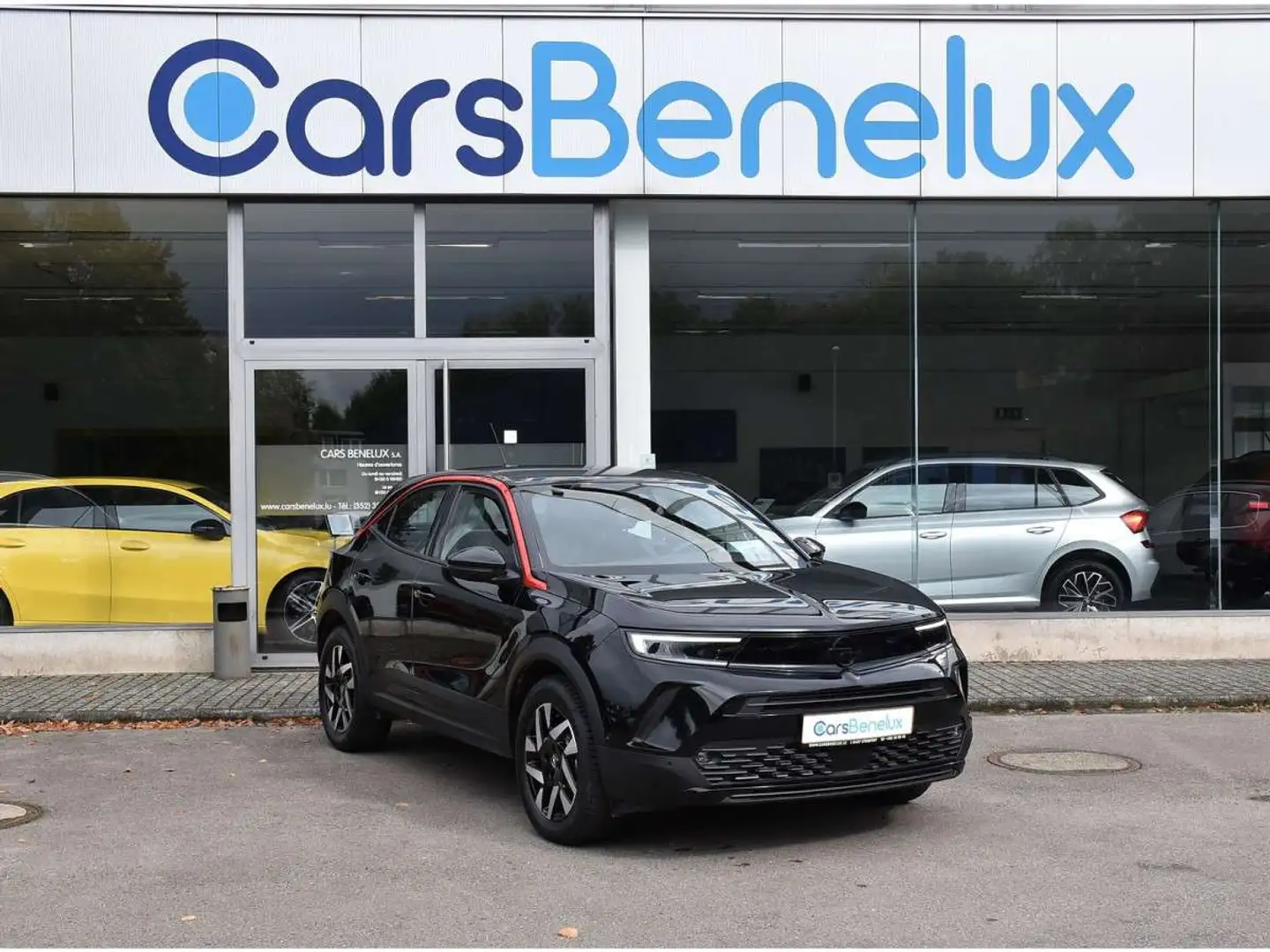 Opel Mokka-E 136 GS REGUL GPS LANE SIDE CAM 1 MAIN Noir - 1
