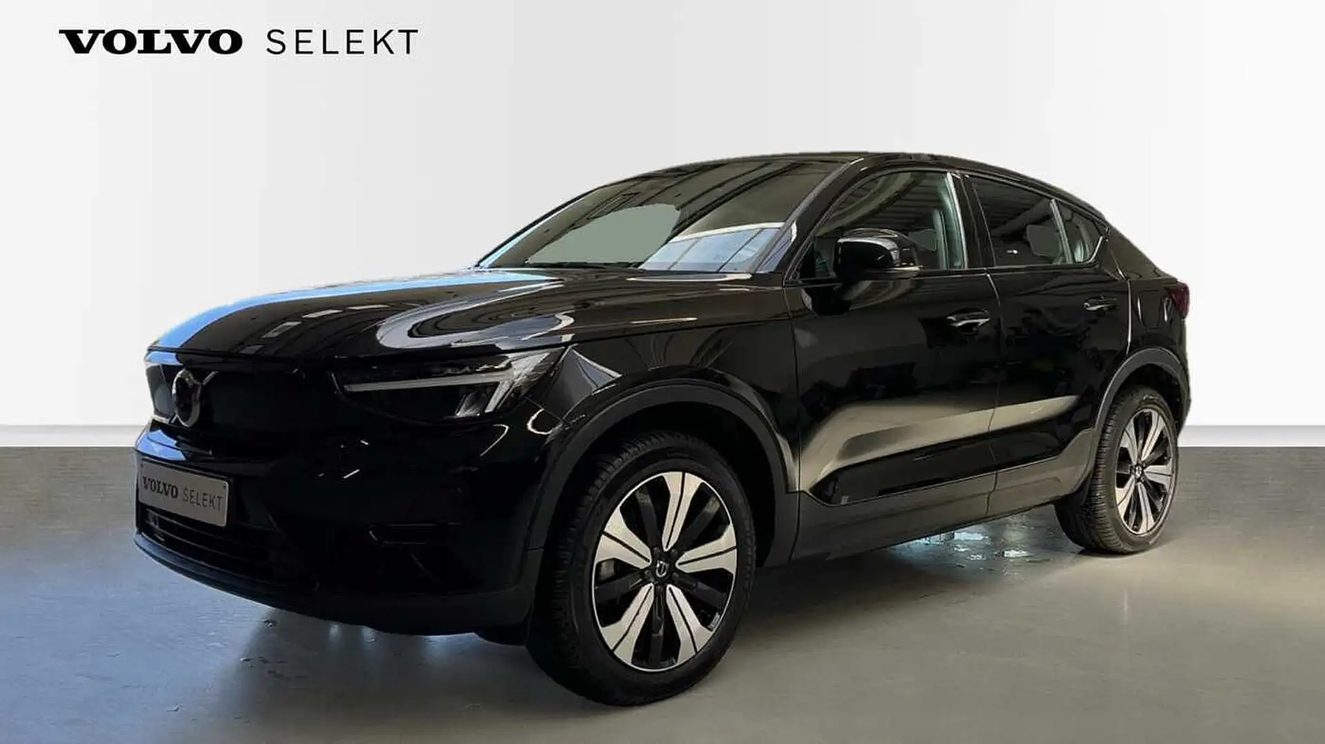 Volvo C40 Recharge Plus | Adapt Cruise | BLIS dodehoeksensor Zwart - 1