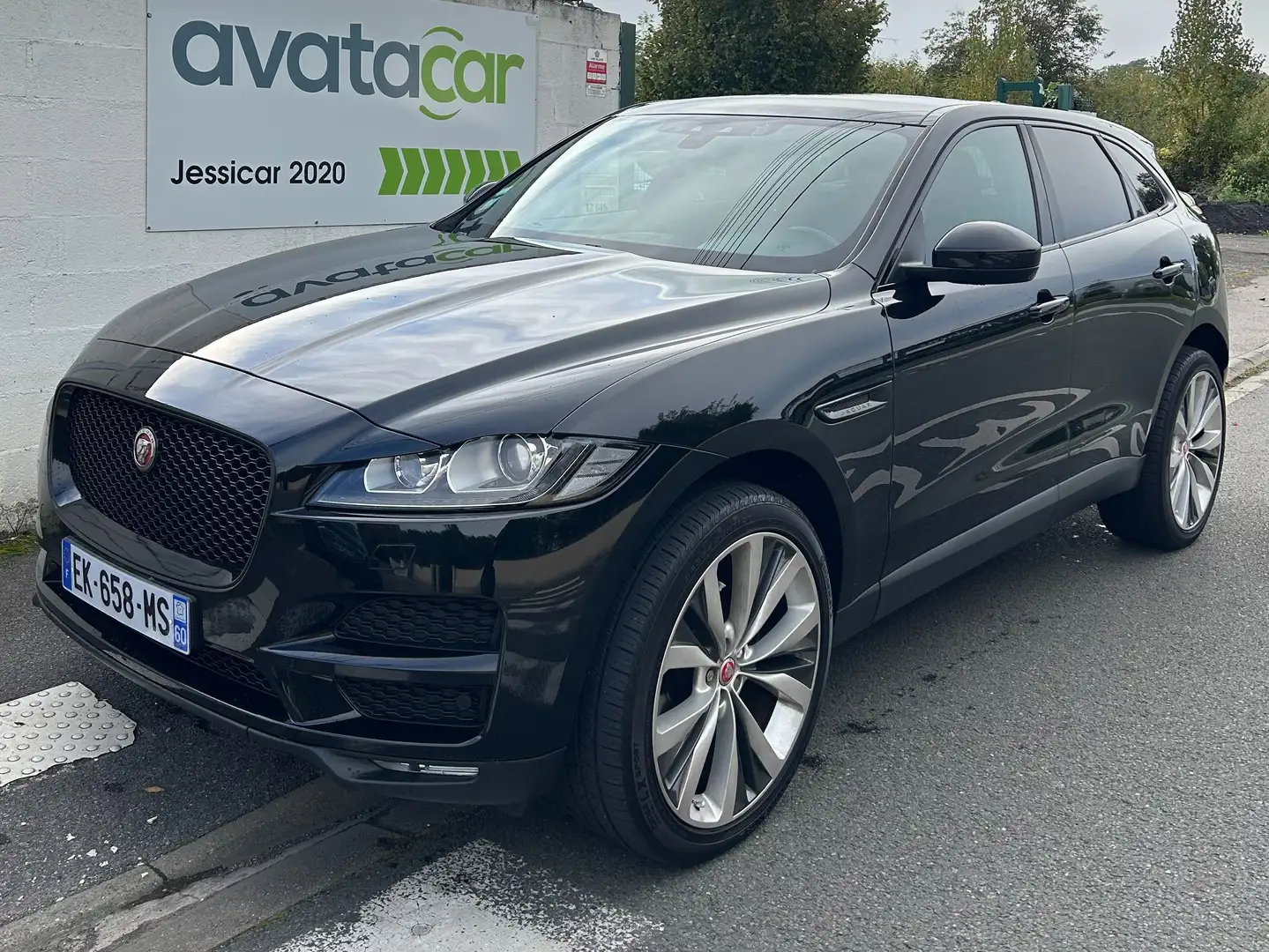 Jaguar F-Pace F-Pace V6 3.0 D - 300 ch AWD BVA8 Portfolio Schwarz - 1