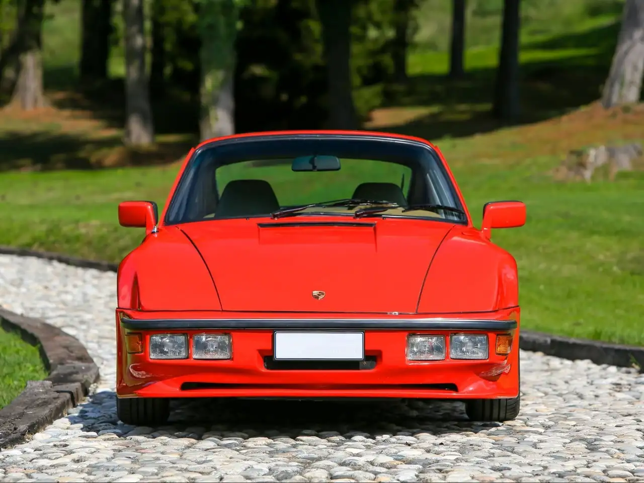 Porsche 930 911 Turbo nez plat, foto 2