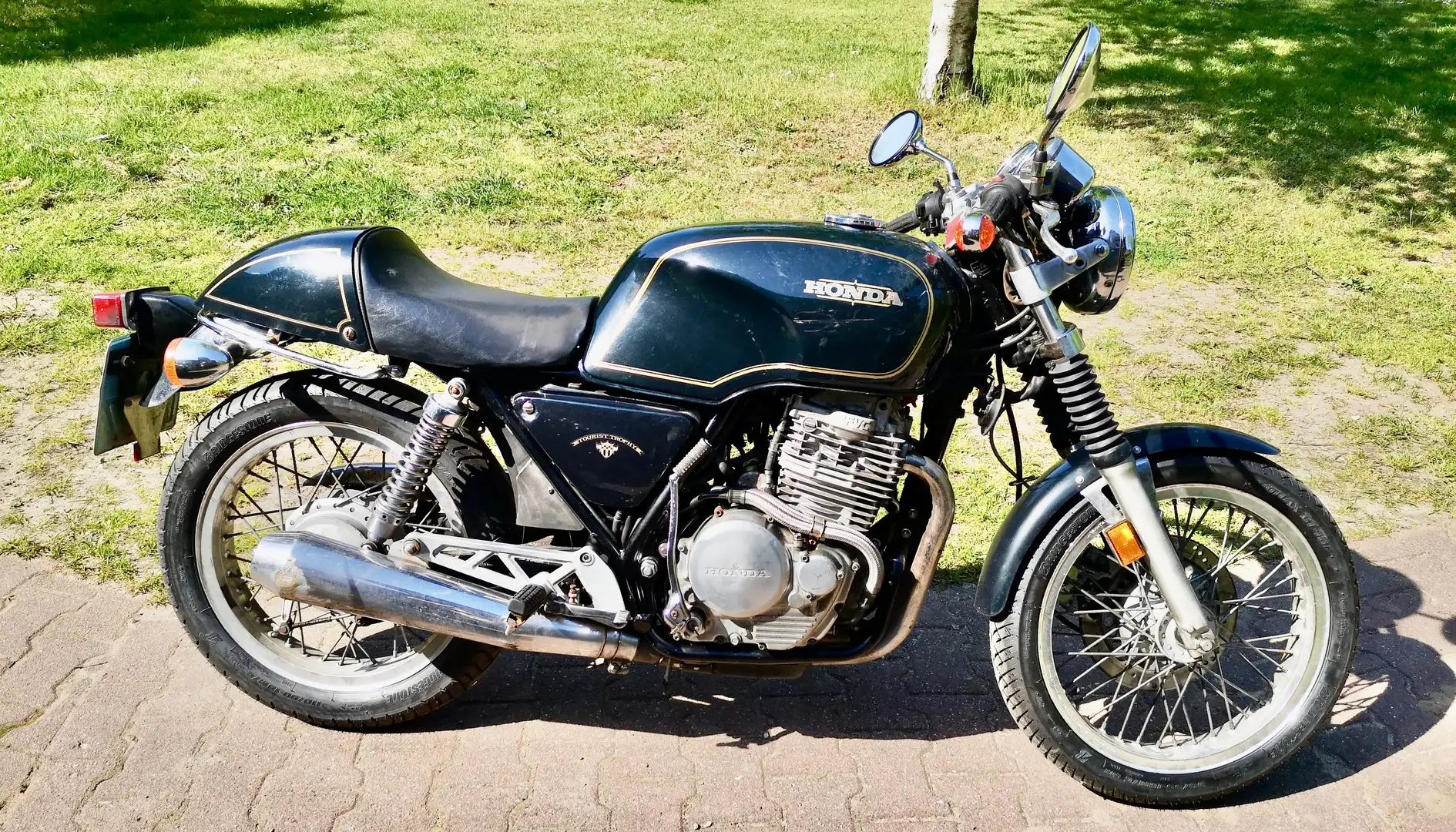 Honda GB 500 Clubman Negru - 1