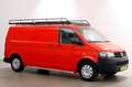 Volkswagen T5 Transporter 2.0 TDI 115pk Lang Airco/Inrichting/Imperiaal 01-2 Rood - thumbnail 10