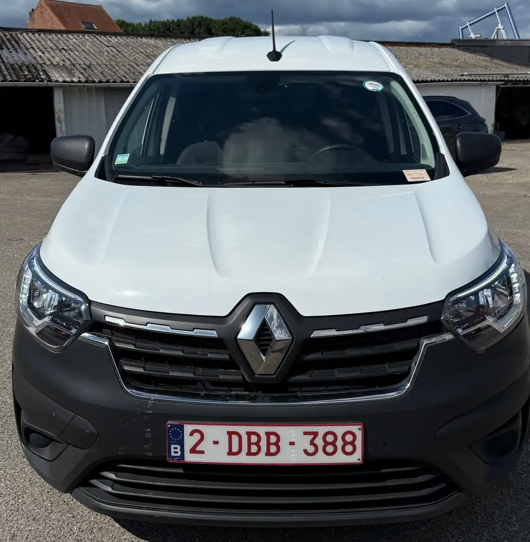 Renault Express 1.5d_Airco_Navi_10.400€ netto-garantie 1jaar Білий - 1