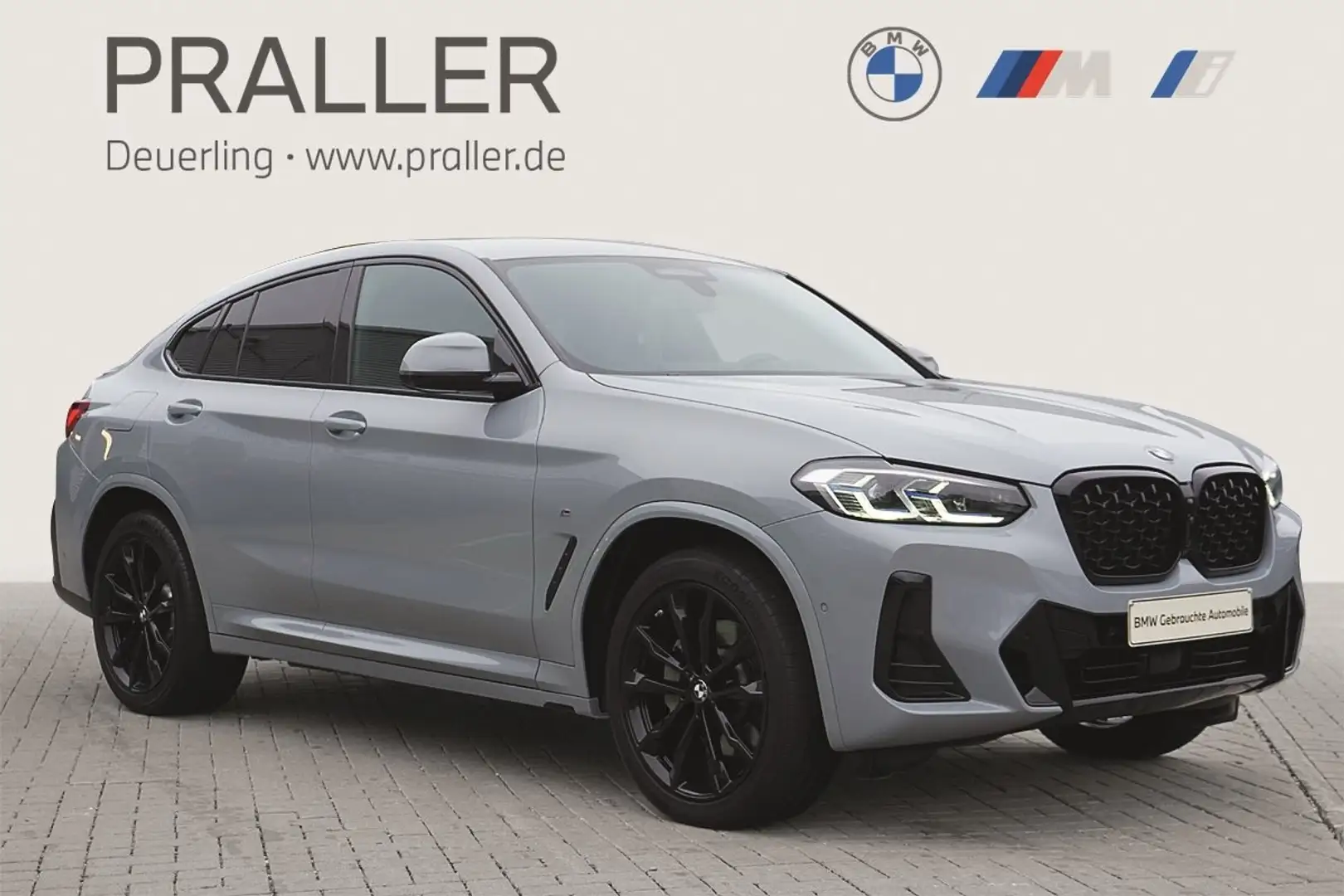 BMW X4 xDrive30d M Sport Head-Up AHK ACC Kamera Laserlich Grau - 1