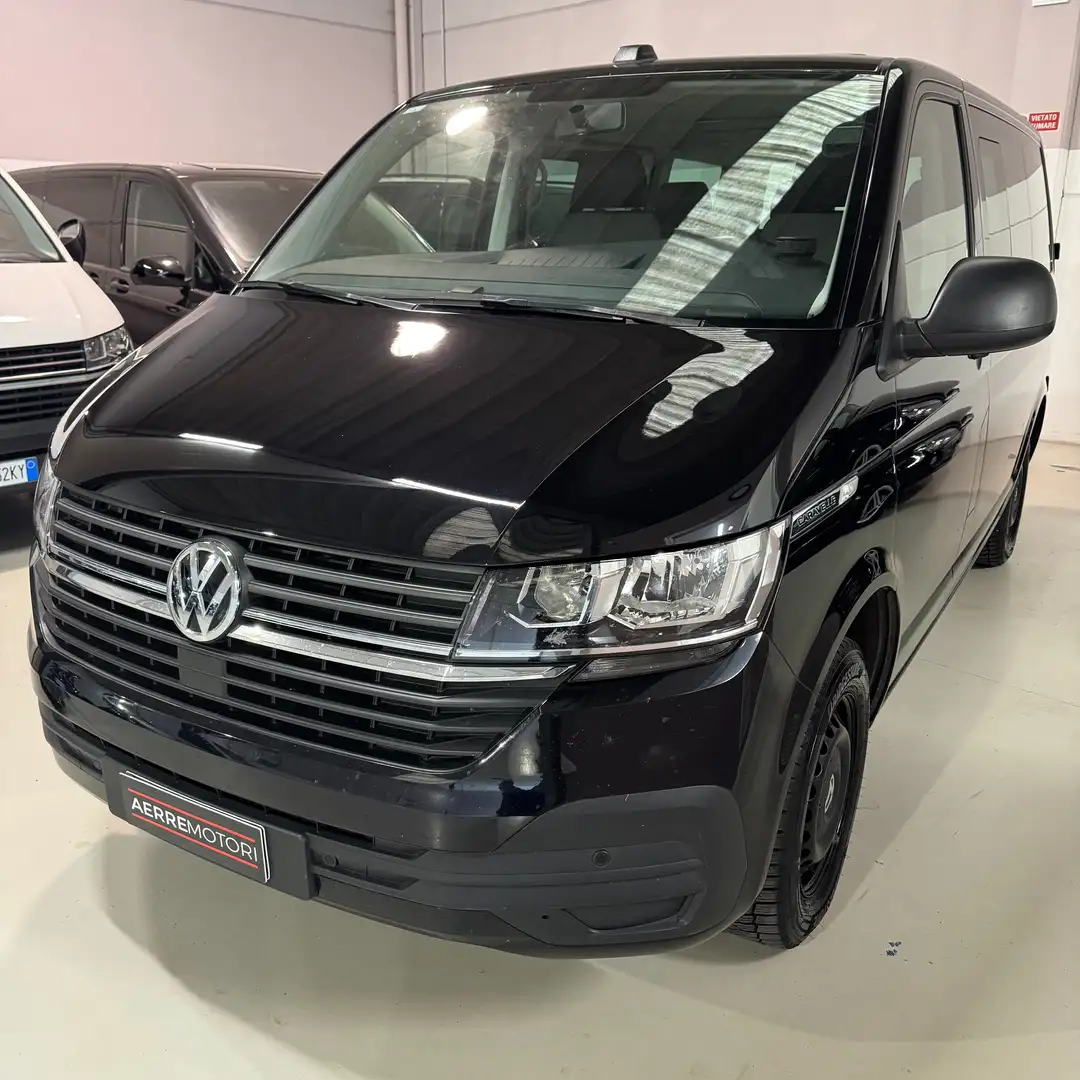 Volkswagen T6.1 Caravelle T6.1 150CV Comfortoline 5P Autocarro Gancio Traino Schwarz - 1