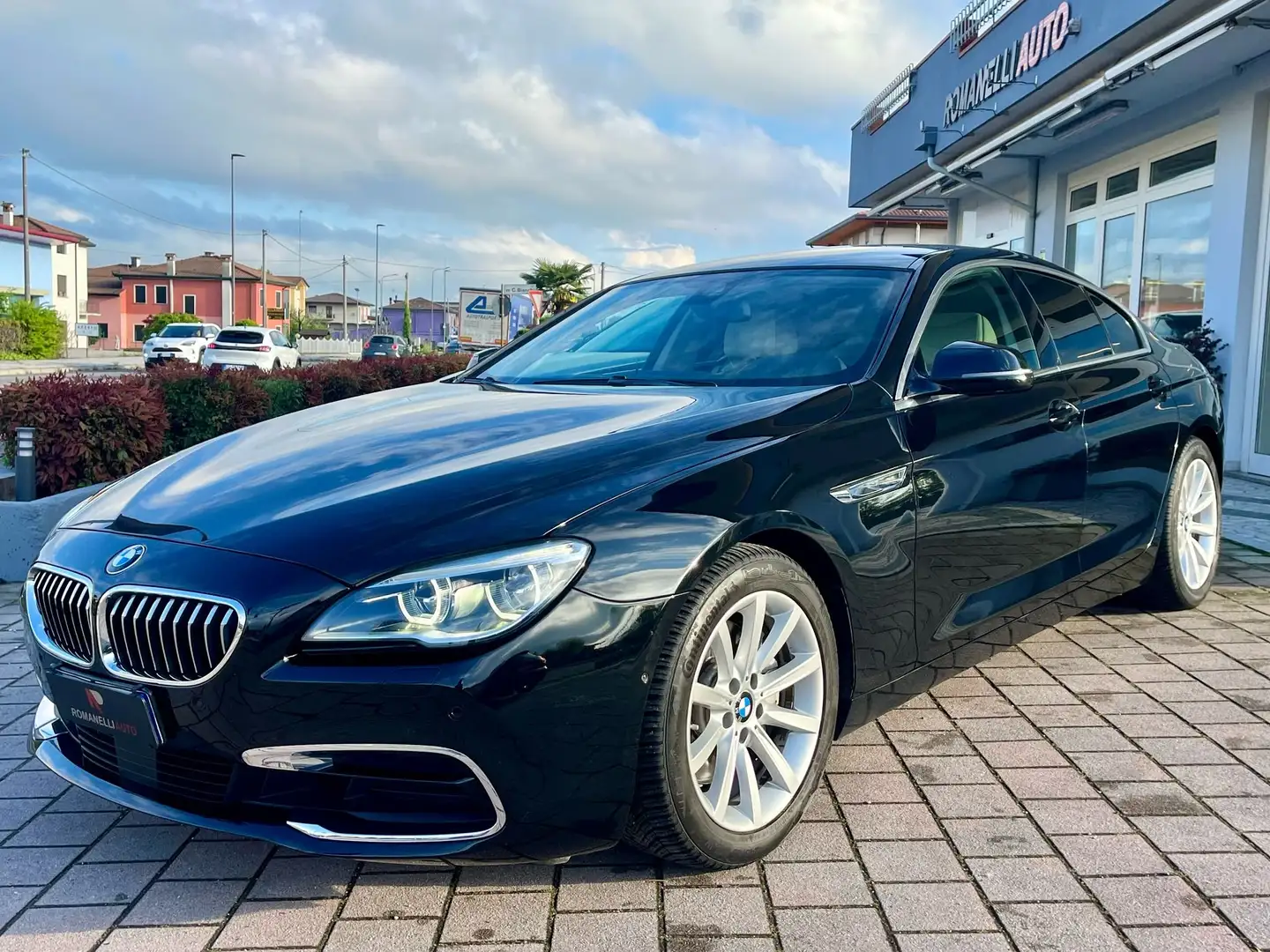 BMW 640 640d Gran Coupe Luxury auto Negru - 1