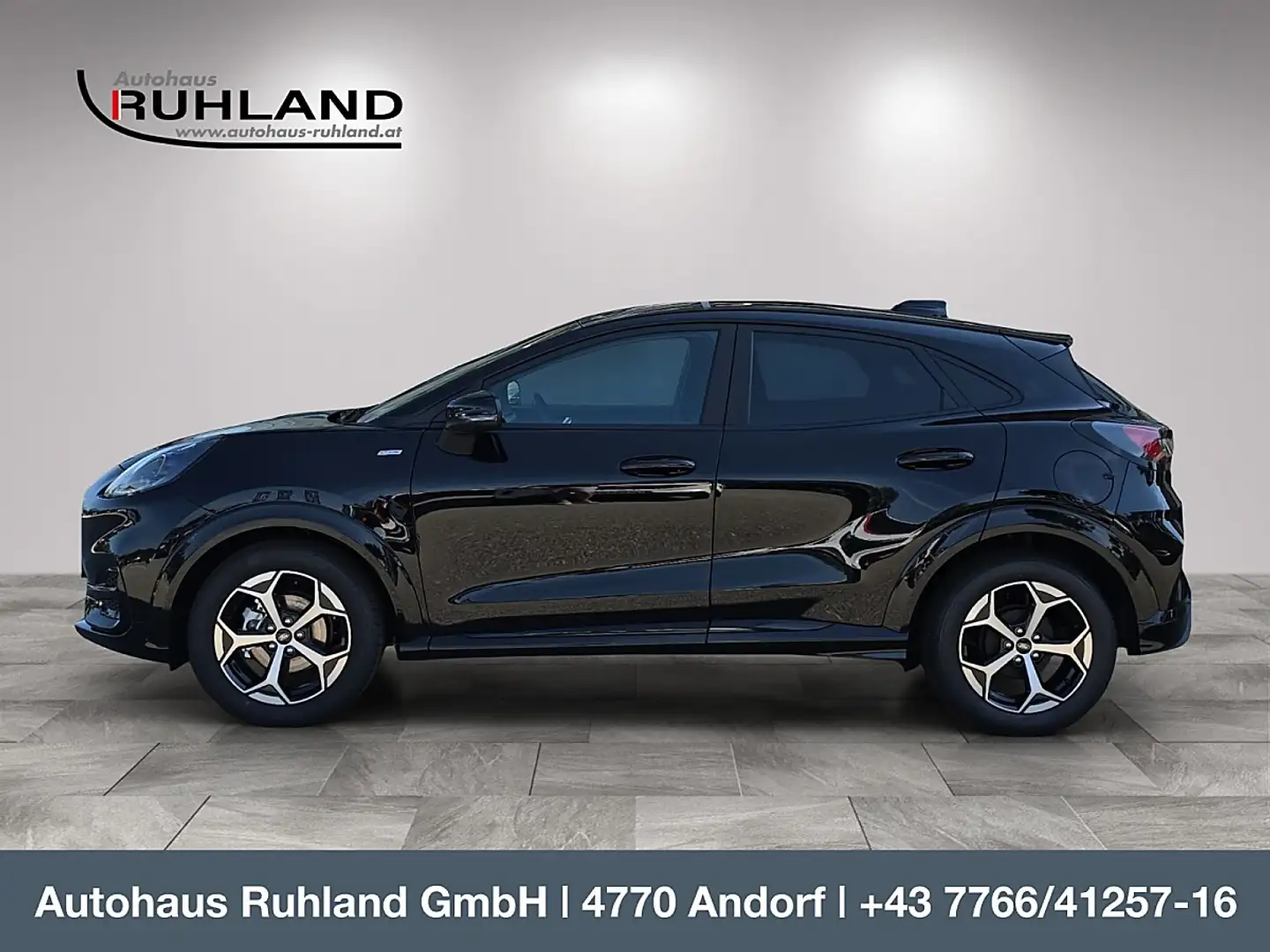 Ford Puma 1,0 EcoBoost Hybrid ST-Line *Winterkompletträde... Schwarz - 2