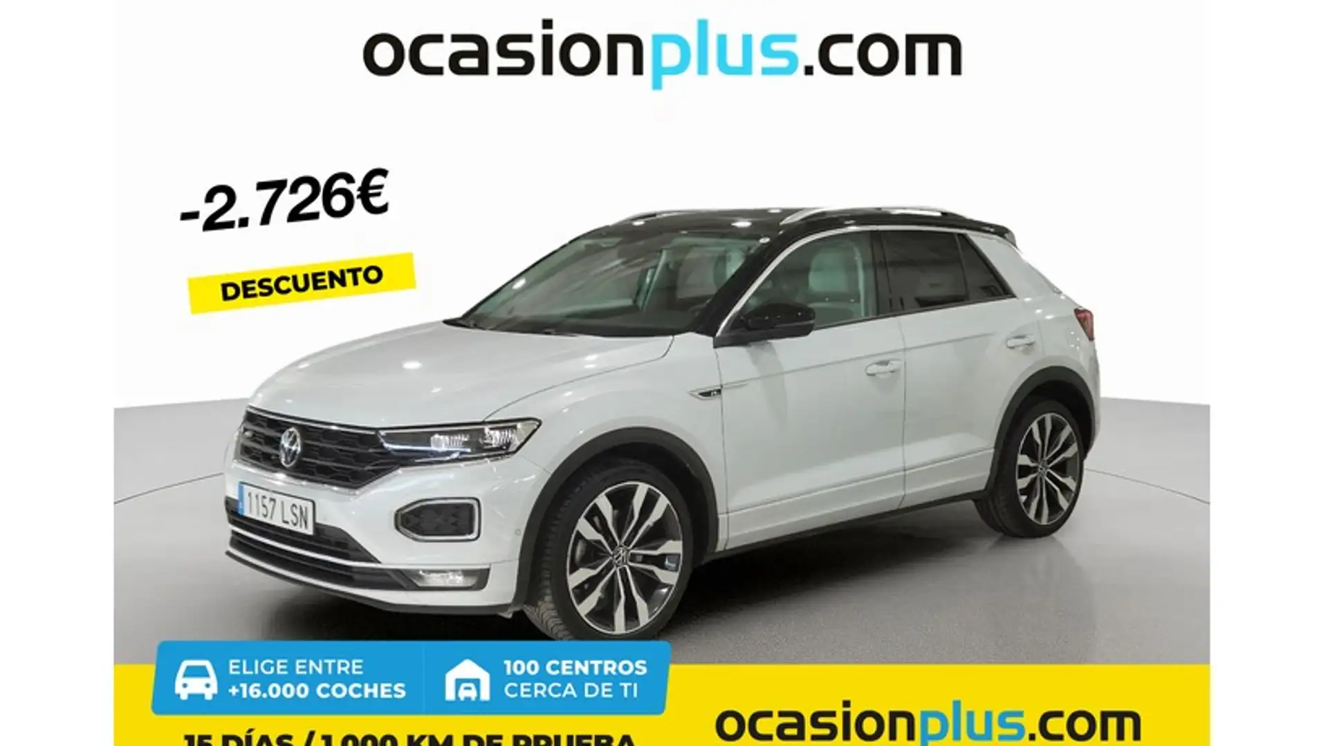 Volkswagen T-Roc 2.0 TSI Sport 4Motion DSG7 Plateado - 1