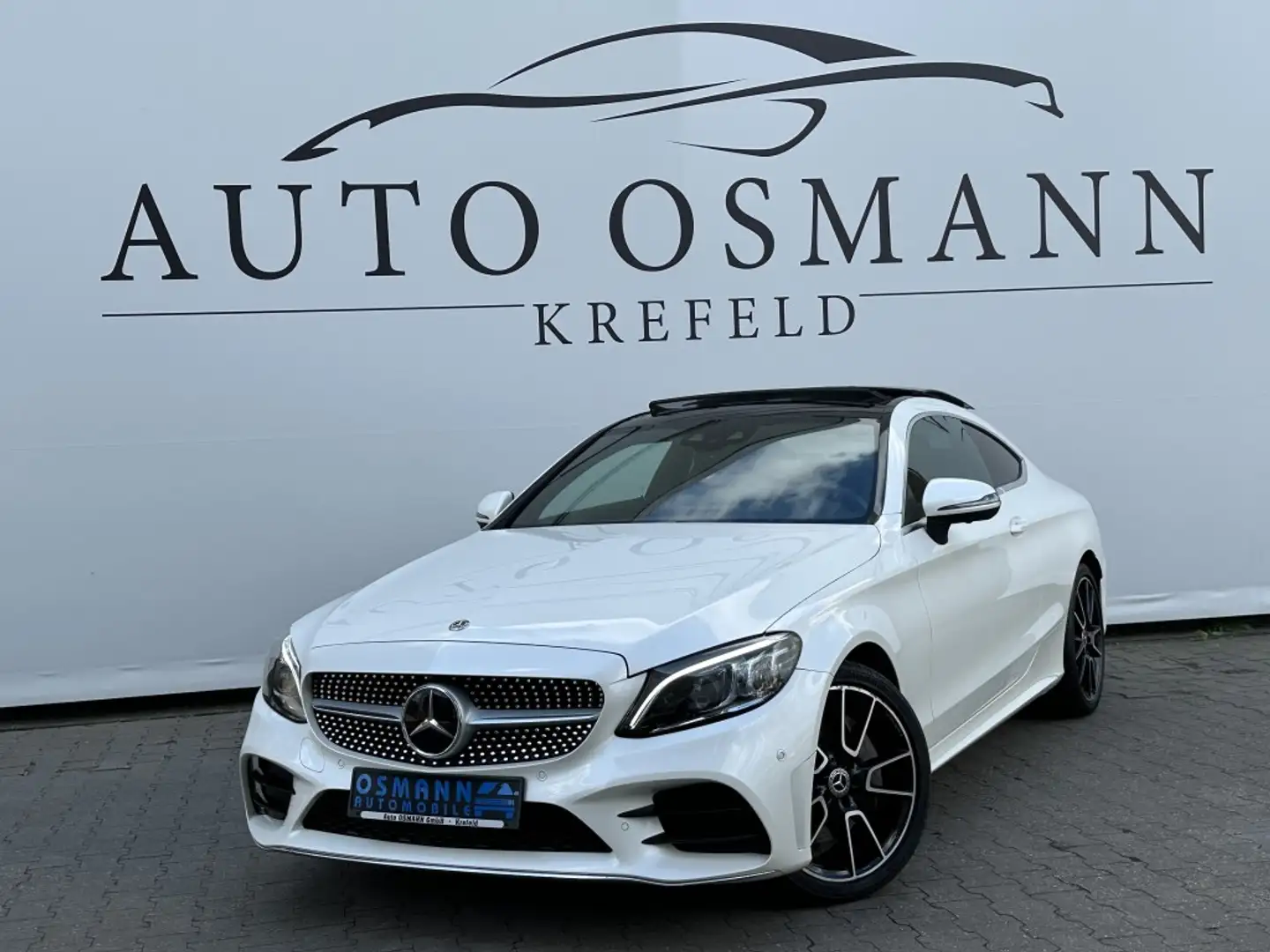 Mercedes-Benz C 400 Coupe 4Matic 9G-TRONIC AMG Line   Pano Bianco - 1